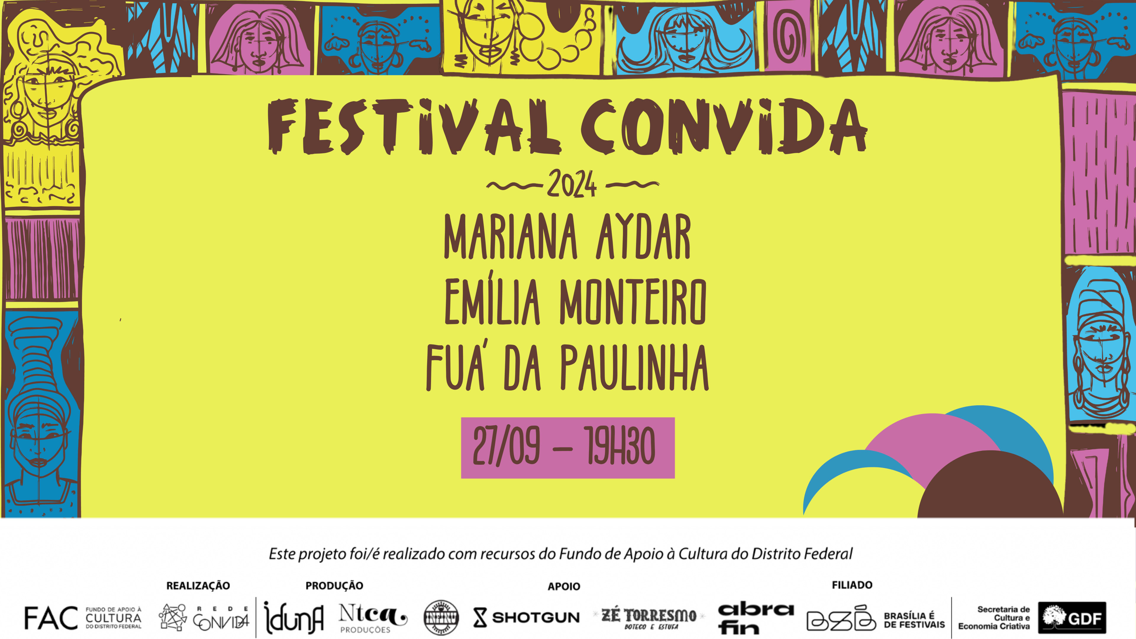 27/09 Festival Convida - Mariana Aydar Cover