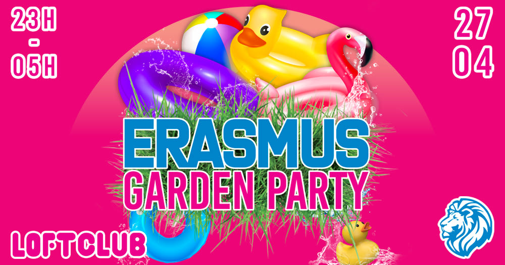 Erasmus Garden Party // Erasmus & International Students // Cover