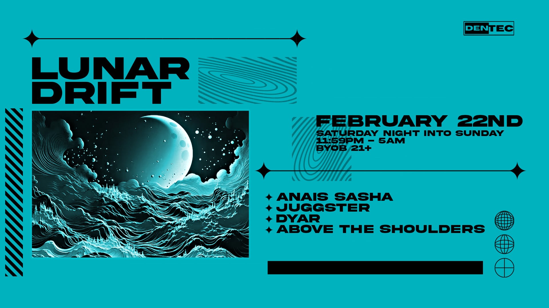 Denver Techno: Lunar Drift Vol.2 Cover