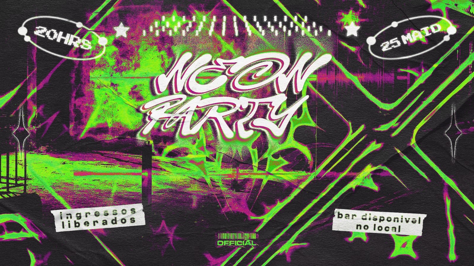 #25/05 Neon Party Pt.2 Cover