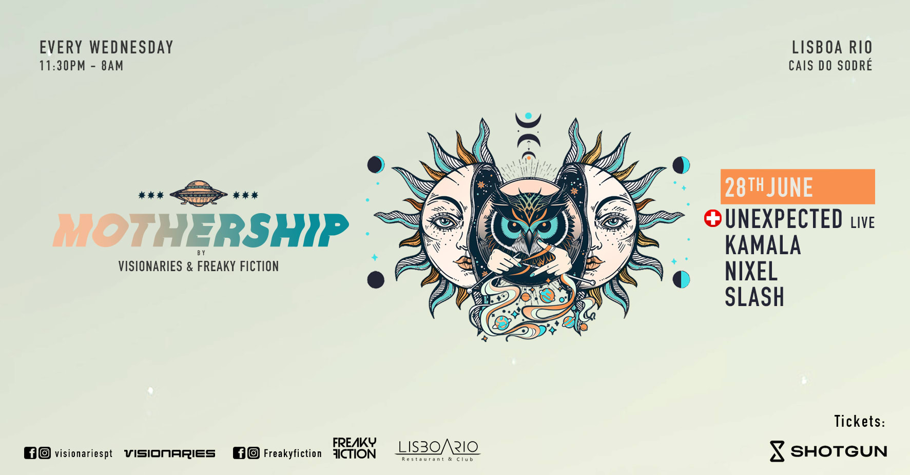 Mothership By Visionaries & Freaky Fiction - 28th June Cover