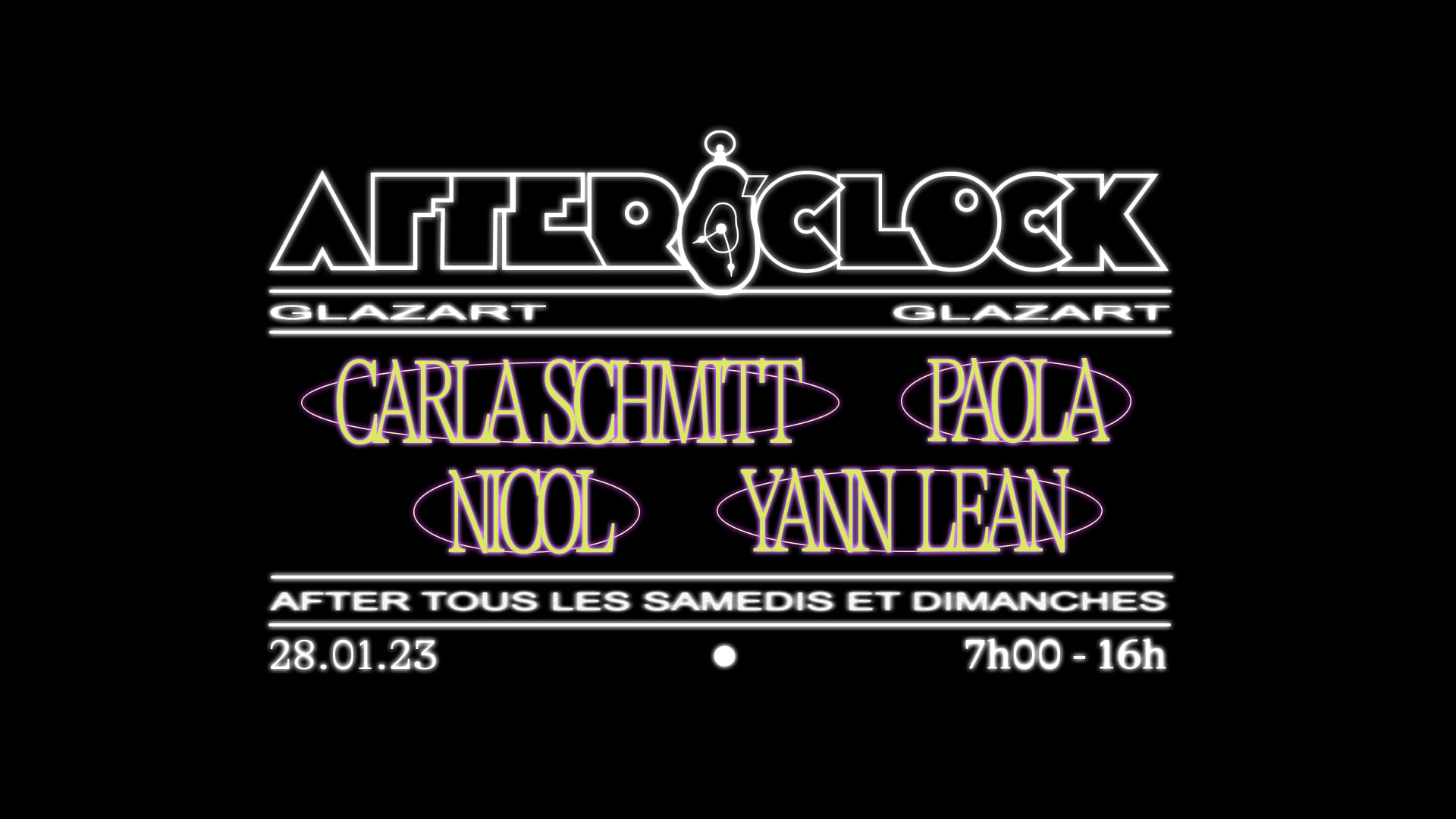 After O'clock : Carla Schmitt, Nicol, Paola, Yann Lean Cover
