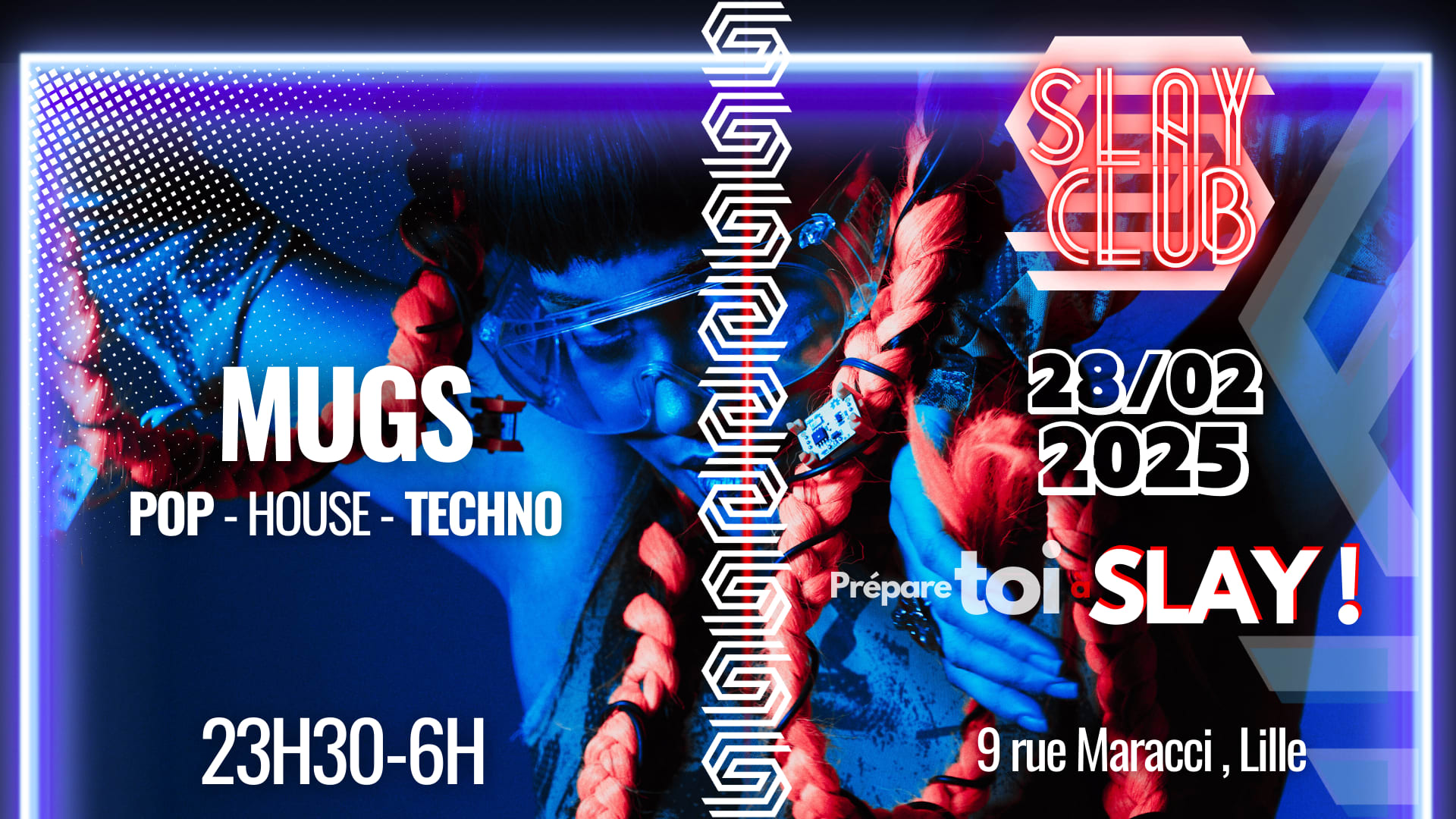 Slay Club : Dj Mugs 28/02 Cover