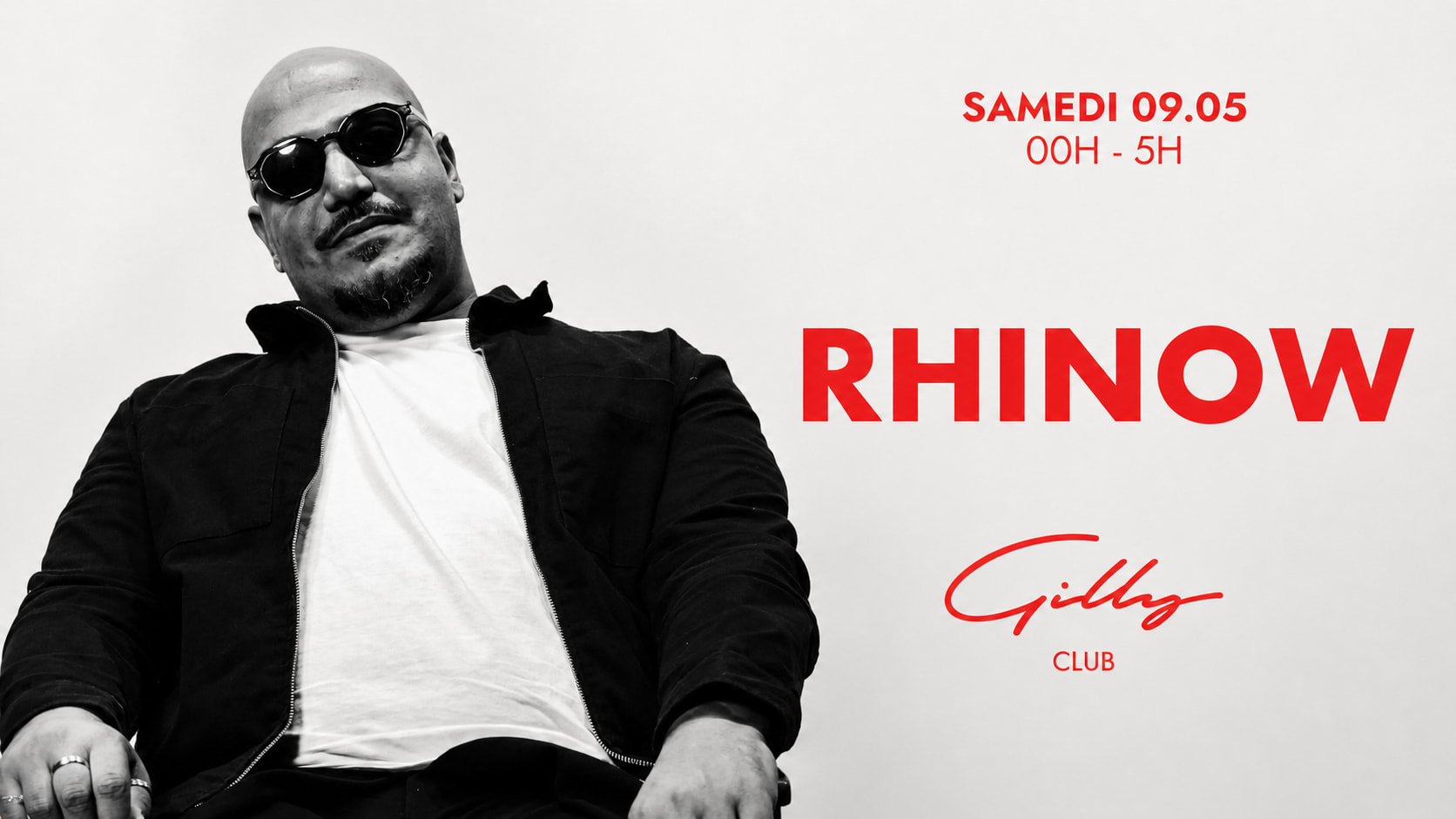 Rhinow X Gilly Club Samedi 9 Mai Cover