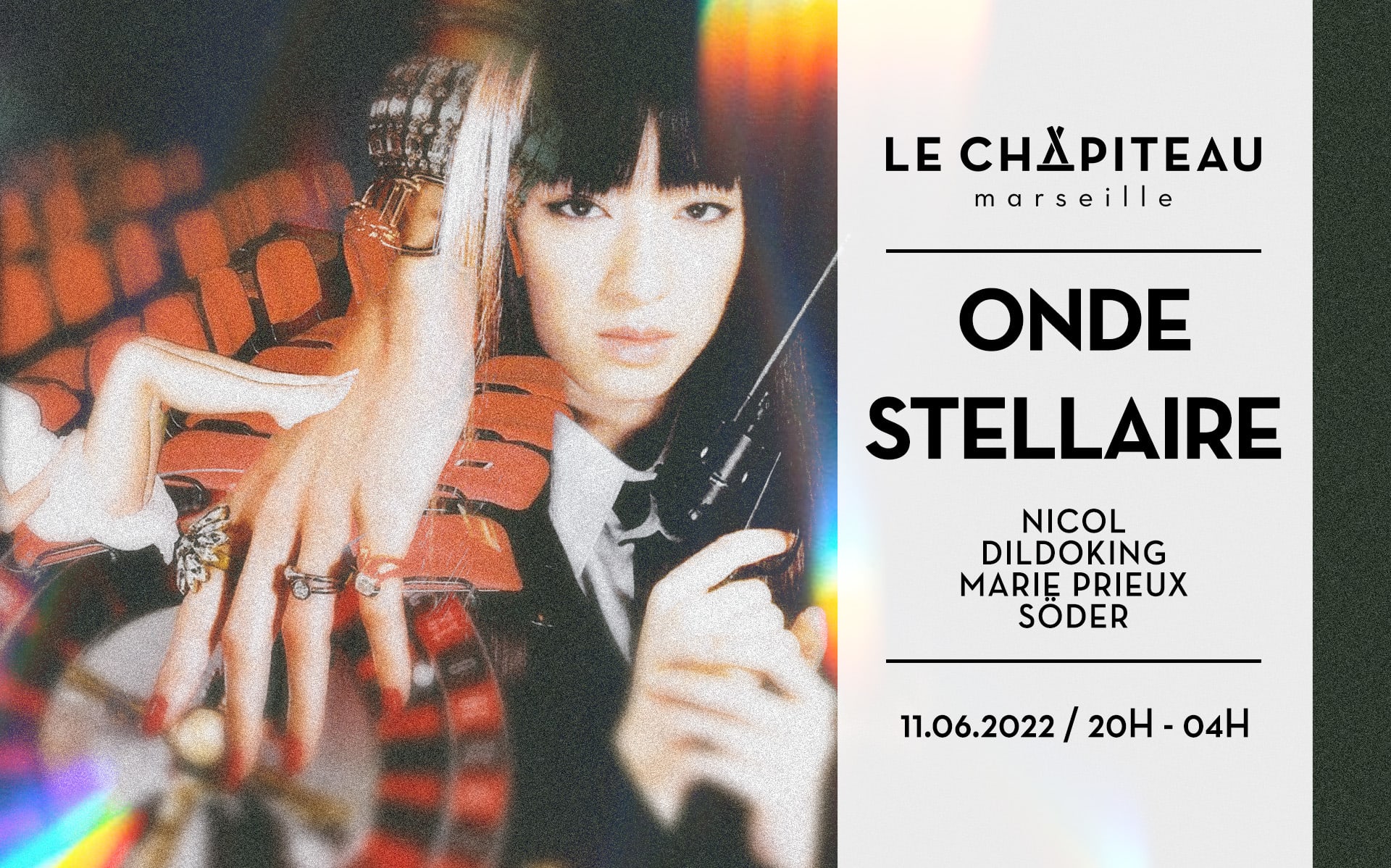 Onde Stellaire - W/ Nicol, Marie Prieux, Dildoking, Söder Cover