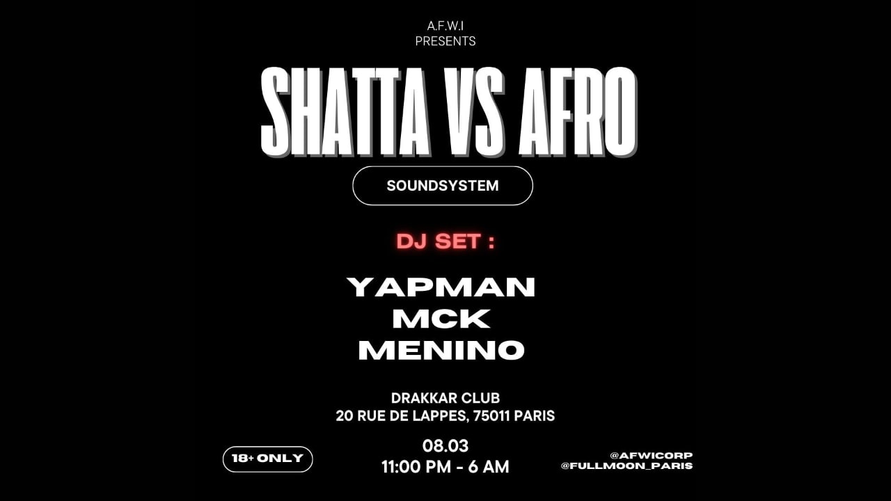 Shatta Vs Afro Free Party Cover