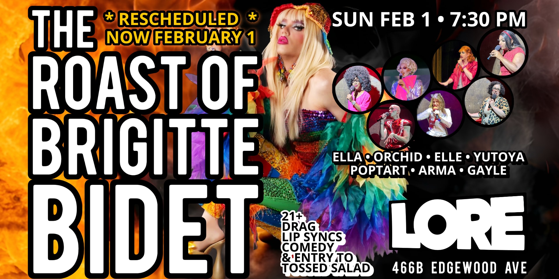 The Roast Of Brigitte Bidet Cover