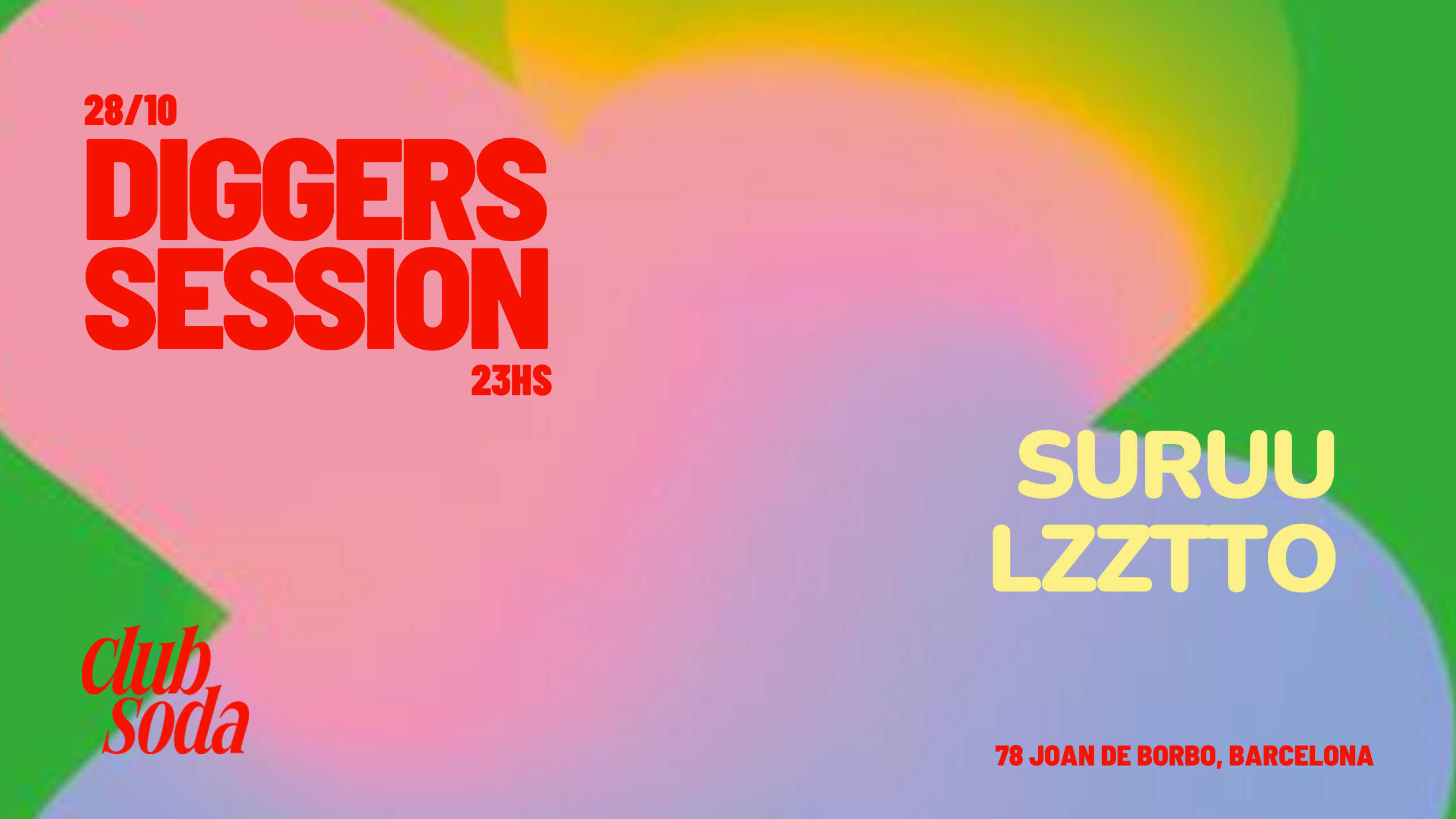 Canceled - Diggers Session With Suruu & Lzztto  Cover