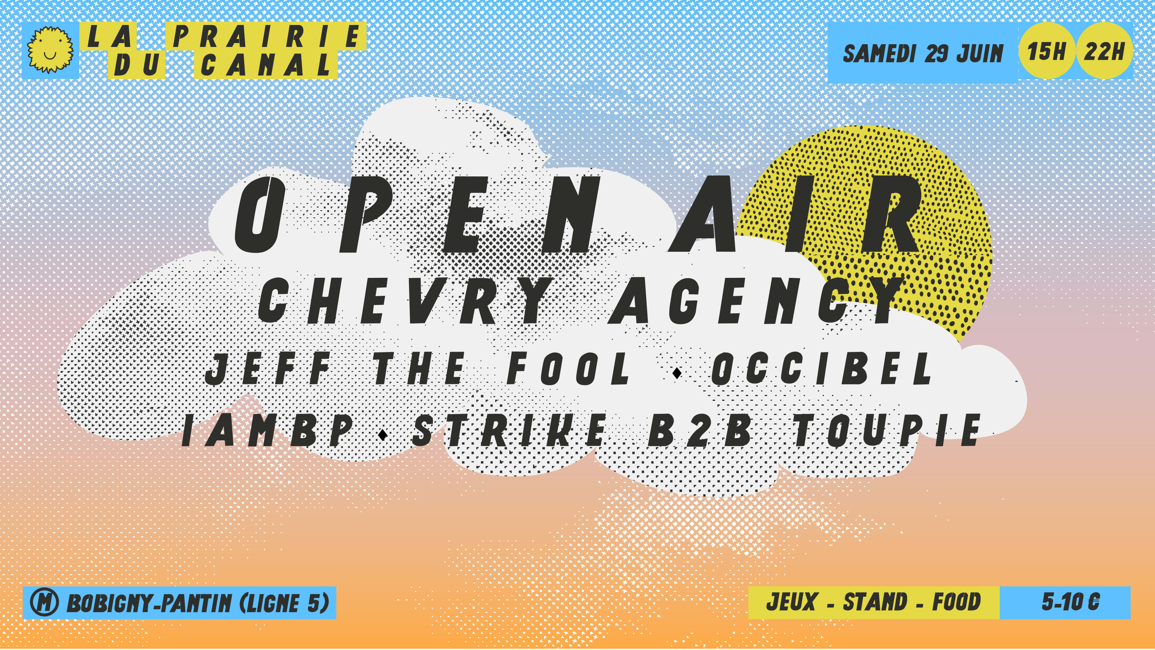 Open Air Chevry : Jeff The Fool · Occibel · Iambp · &More Cover