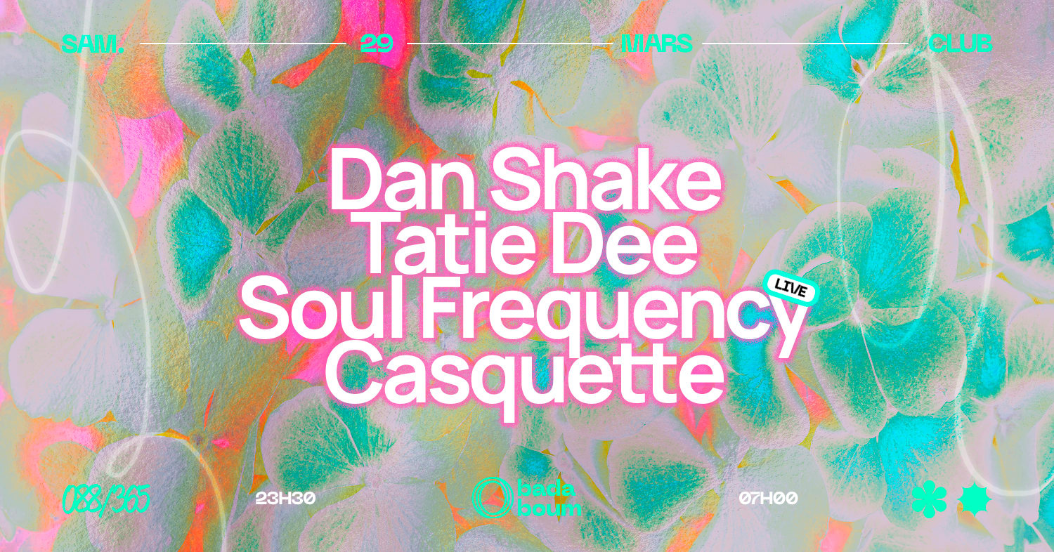 Dan Shake (+) Tatie Dee (+) Soul Frequency (Live) (+) Maxime Cover
