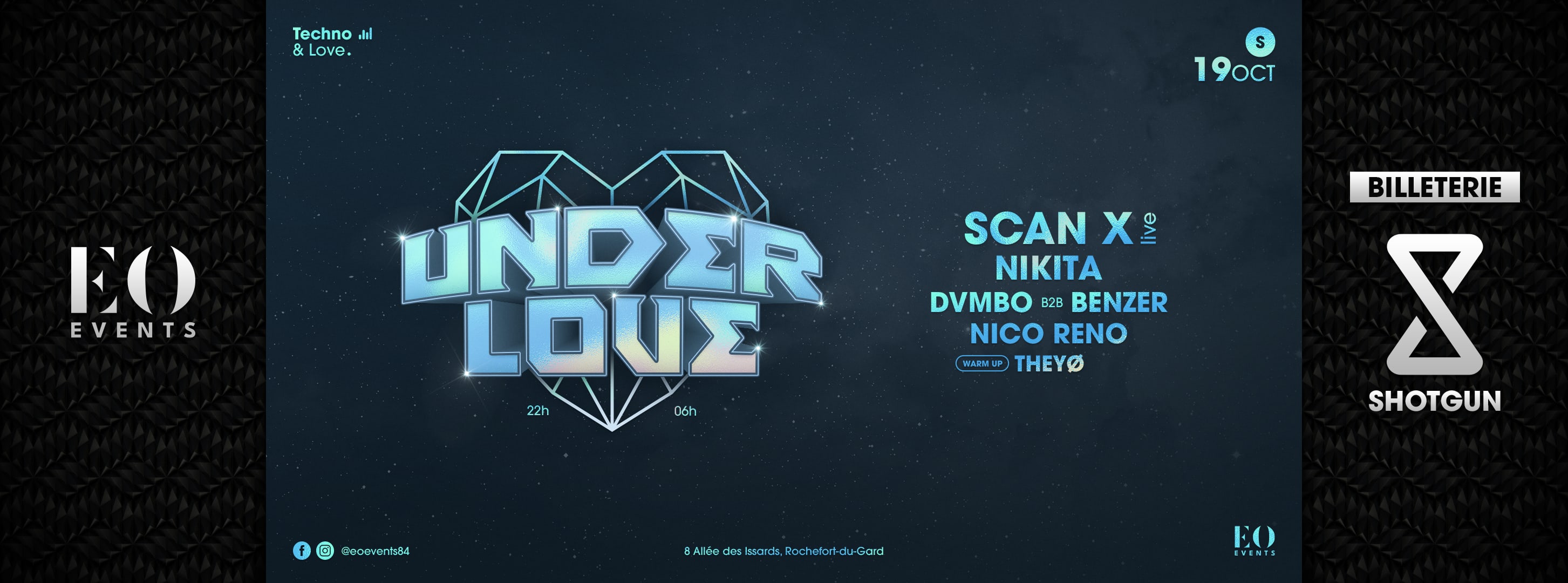Underlove W/ Scan X - Nikita - Nico Reno - Dvmbo & More Cover