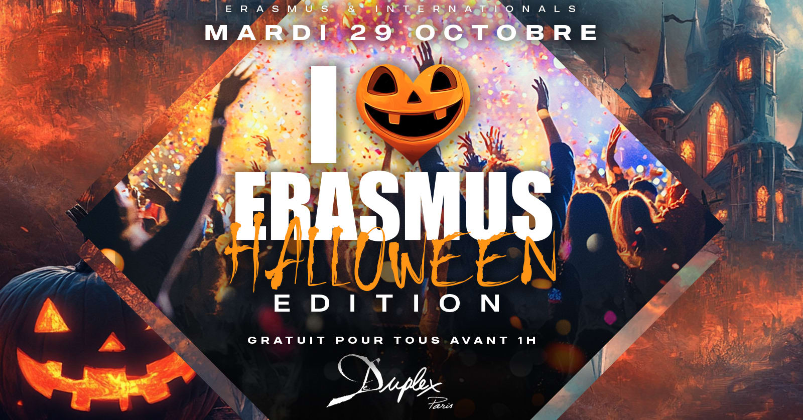 I Love Erasmus - Halloween Edition At Duplex Cover