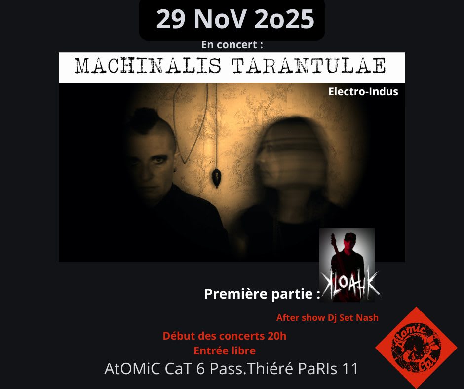 Lives Machinalis Tarantulae + Kloahk +Dj Nash Cover