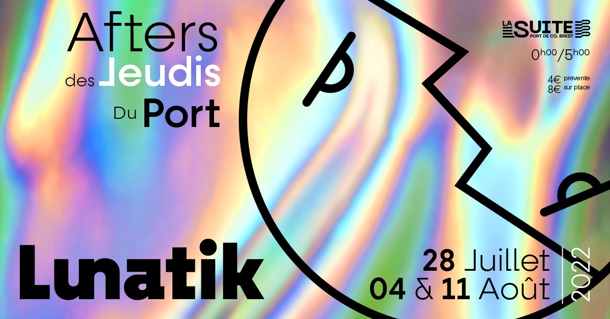 After Des Jeudis Du Port | 4 Août | Lunatik Cover