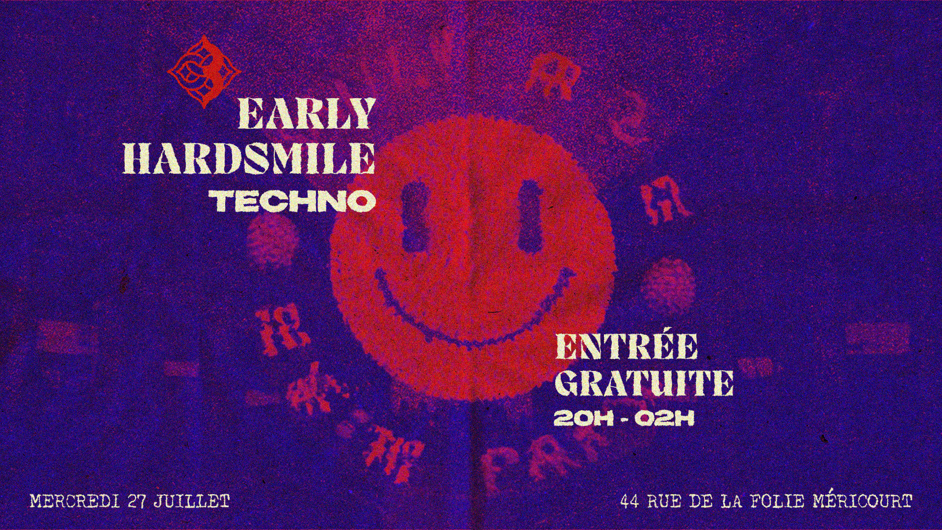Early Hardsmile Techno X Punk Paradise (20h/02h +++) Cover
