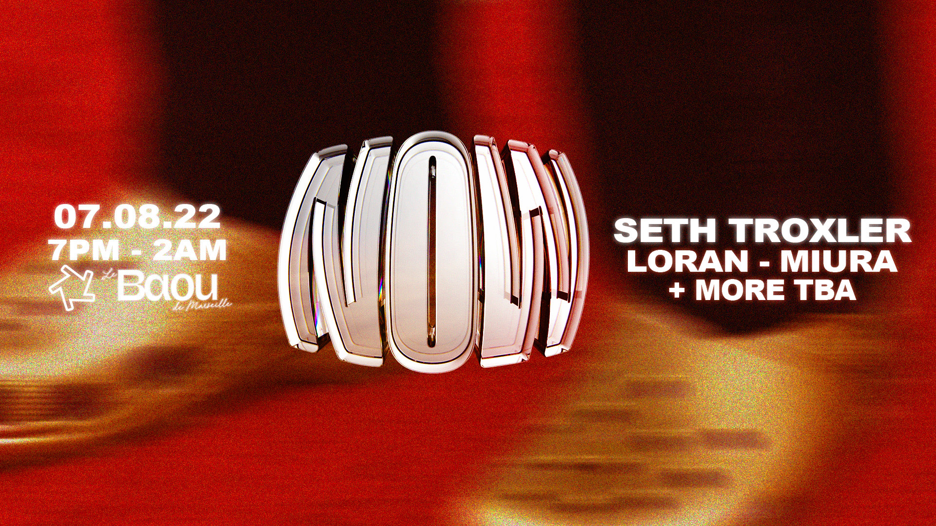 Baou X Now : Seth Troxler - Loran - Miura +Tba Cover