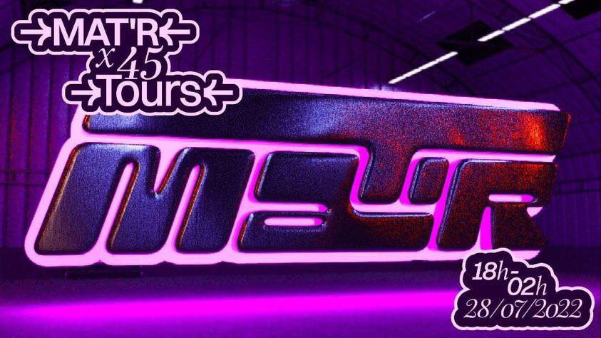 Mat’R X Le 45 Tours Cover