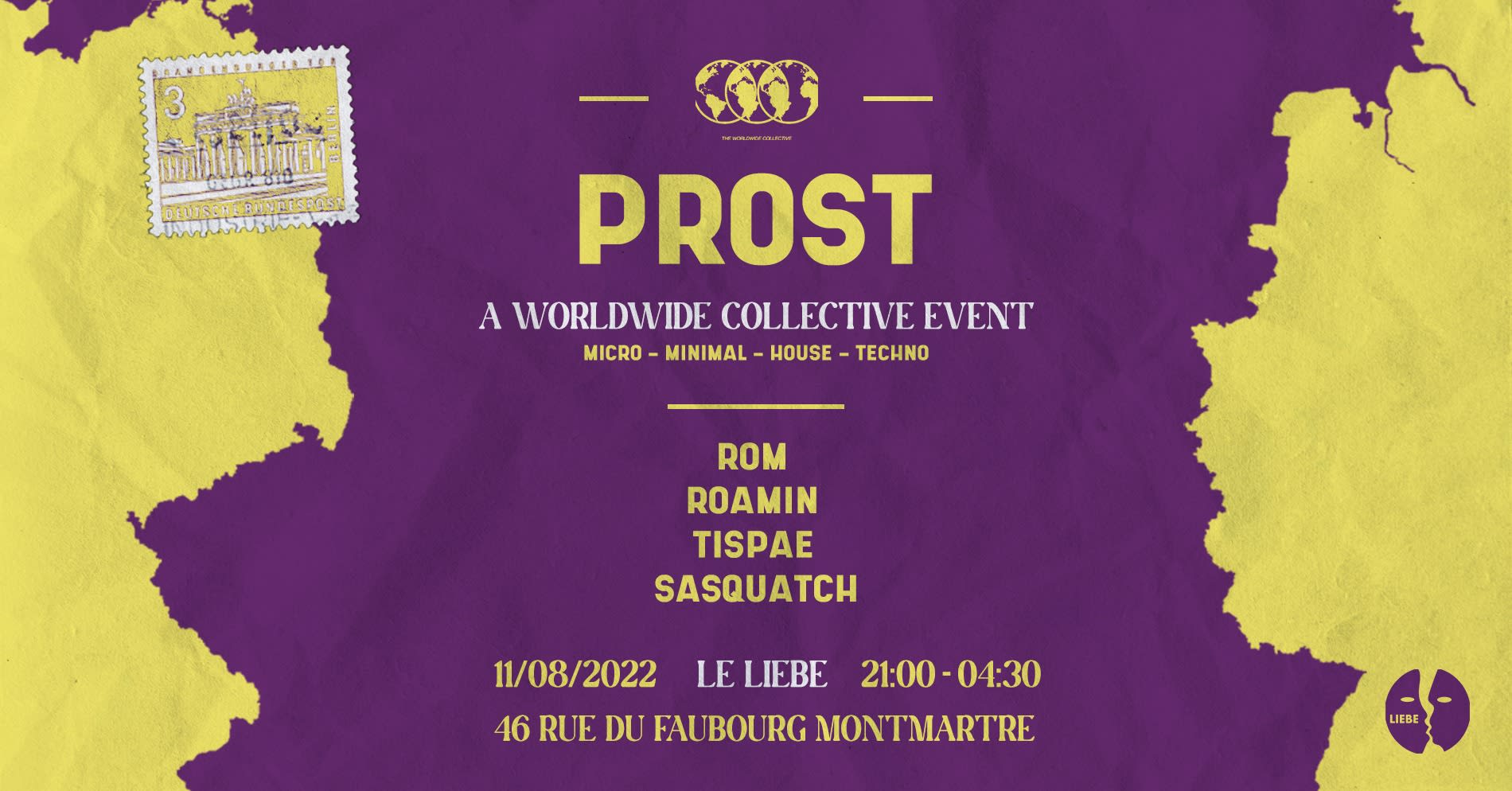 Prost - Liebe Invites The Wwcollective Cover