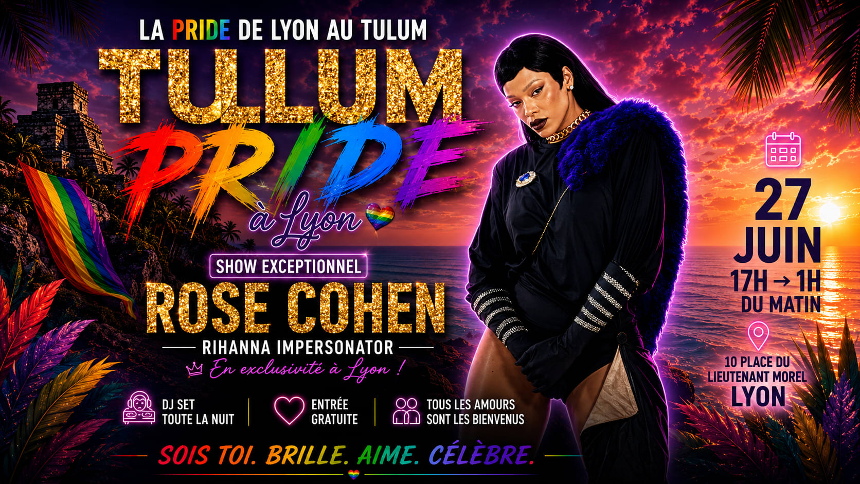 Tulum Pride — Lyon Cover