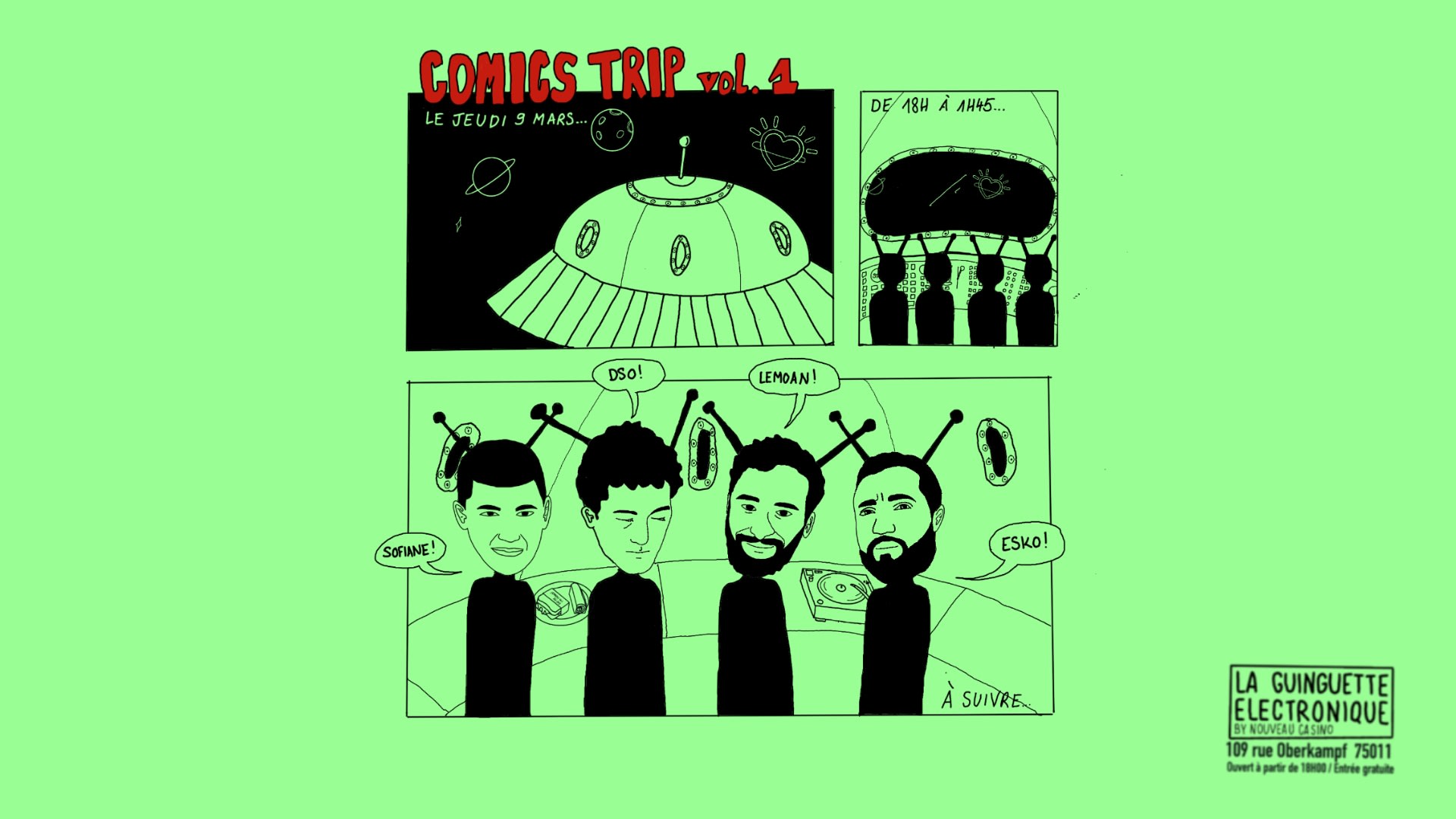 Comics Trip Vol.1 Cover