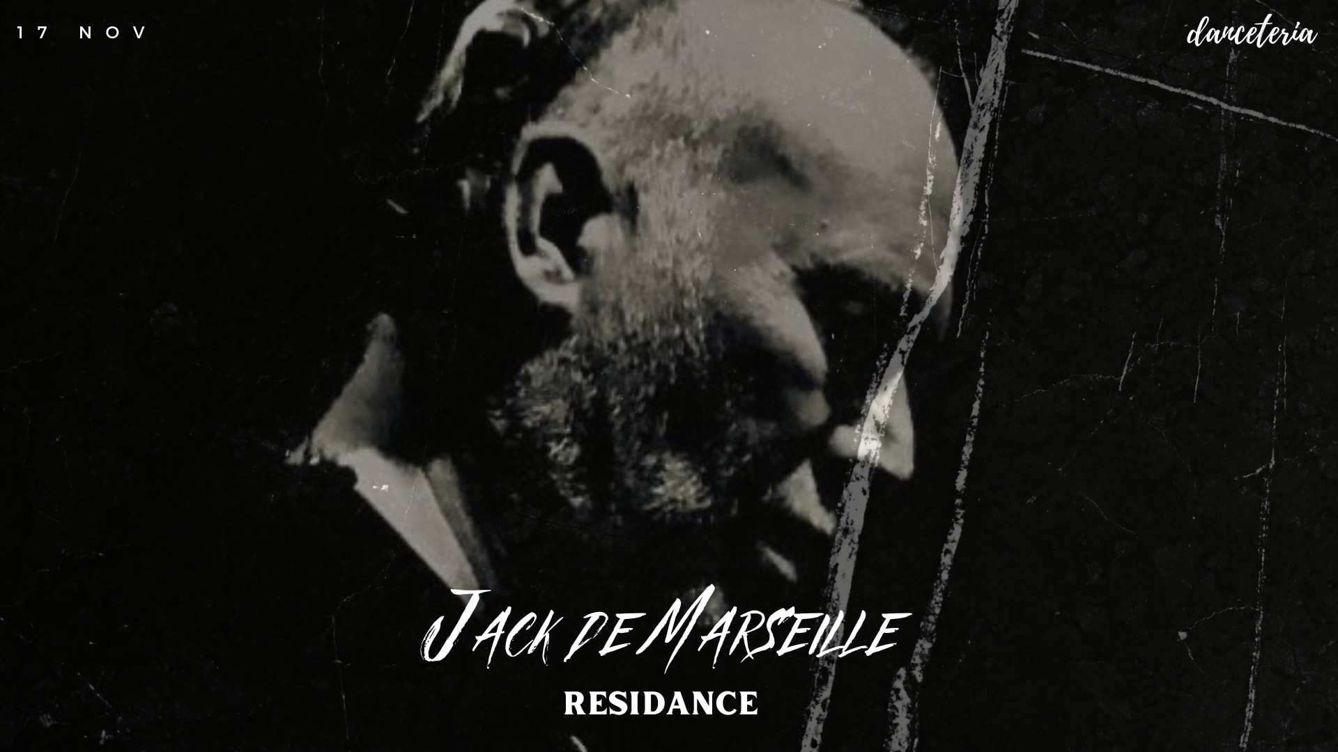 Jack De Marseille - Residance @ Danceteria - 17.11.23 Cover