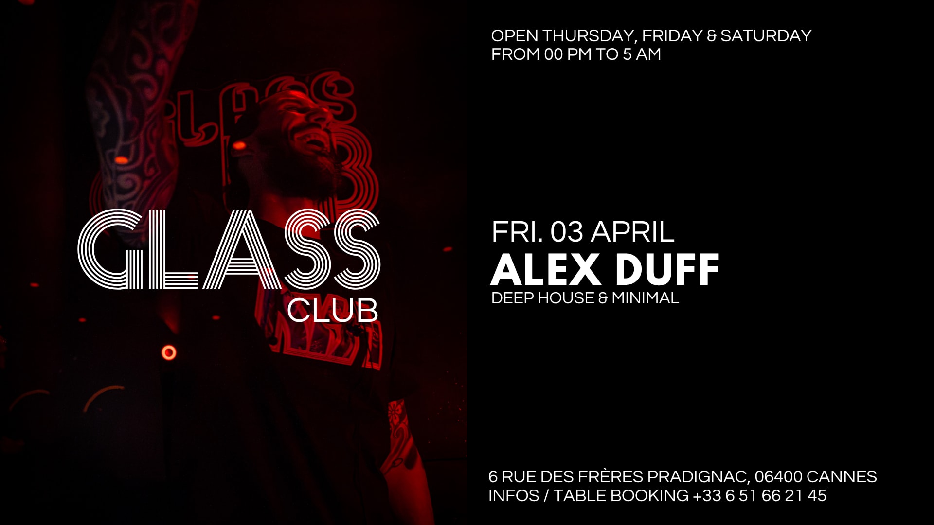 Nocturnal Glass W/ Alex Duff Cover