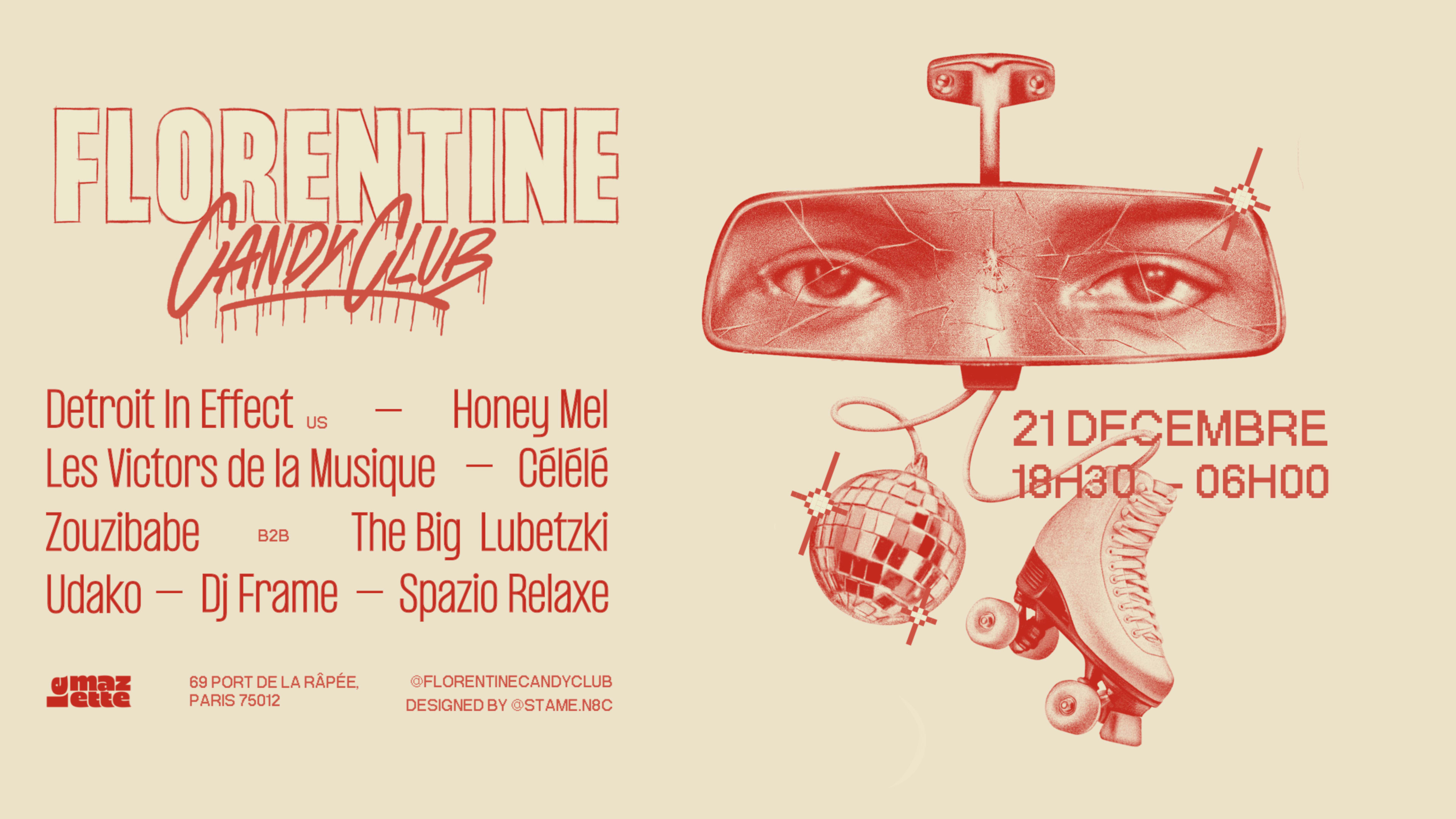 Florentine Candy Club • Detroit In Effect, Zouzibabe & More Cover