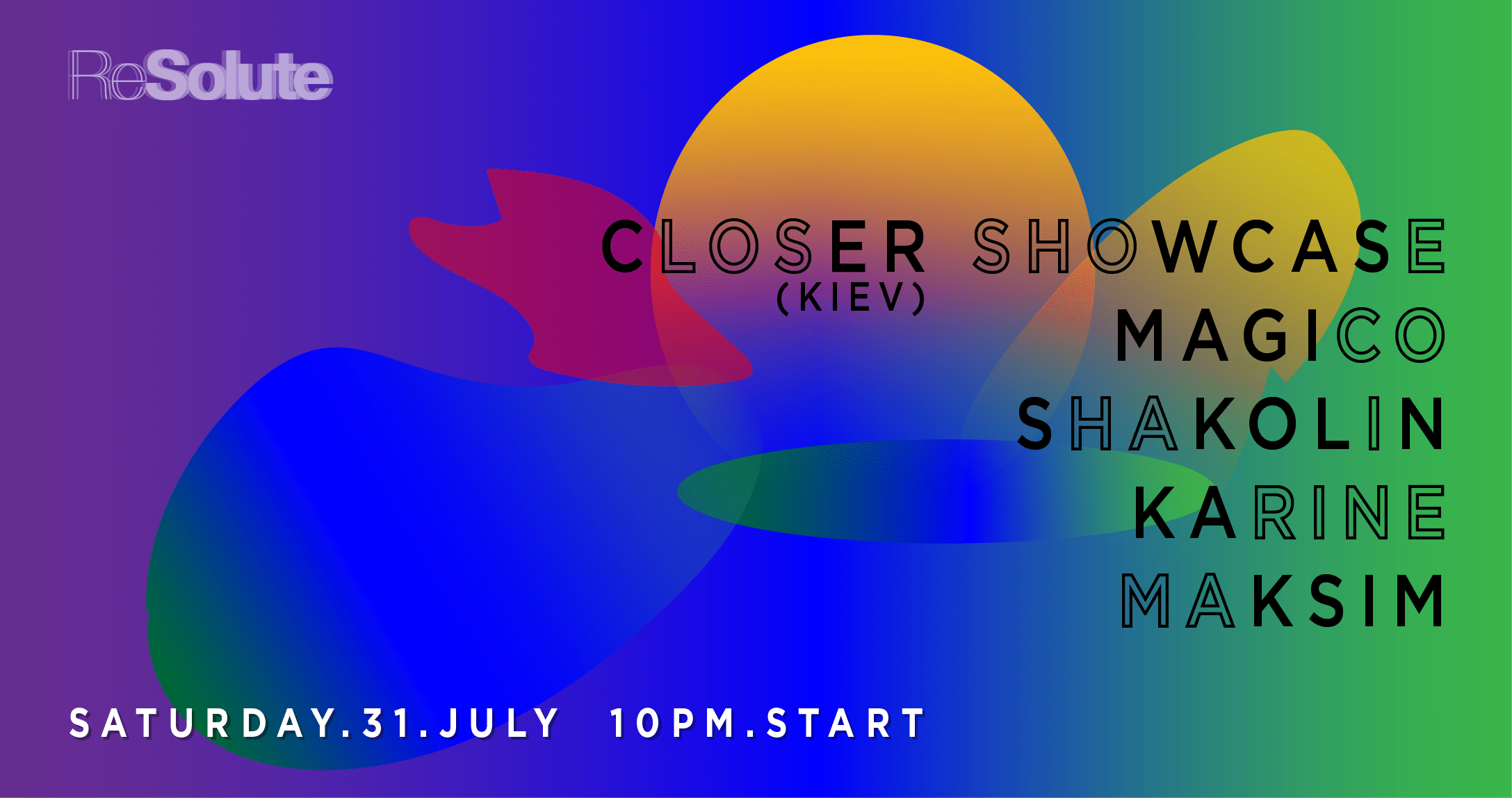 Resolute Presents: Closer Showcase Cover