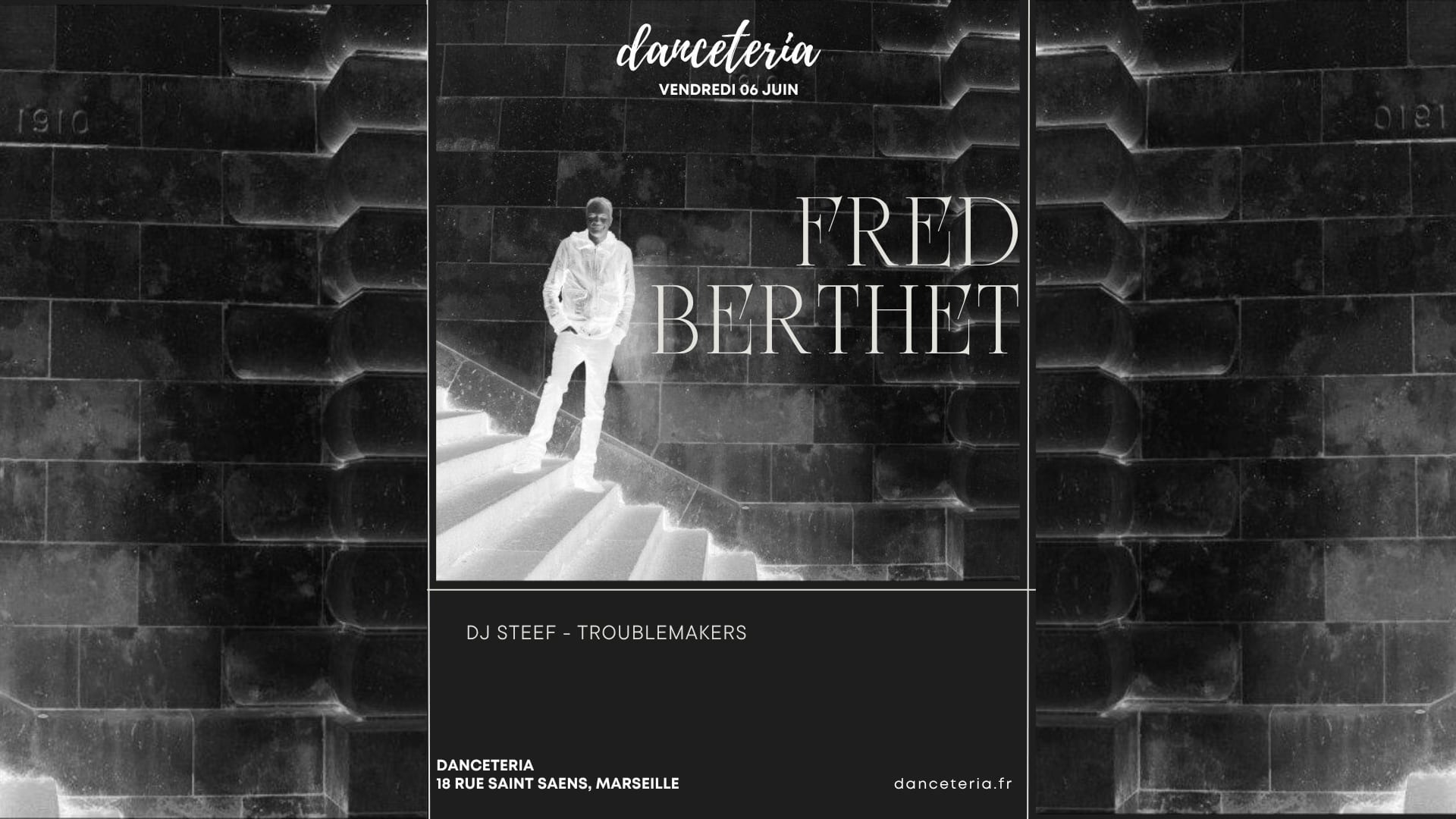 Fred Berthet (Dj Steef, Troublemakers) @ Danceteria Cover