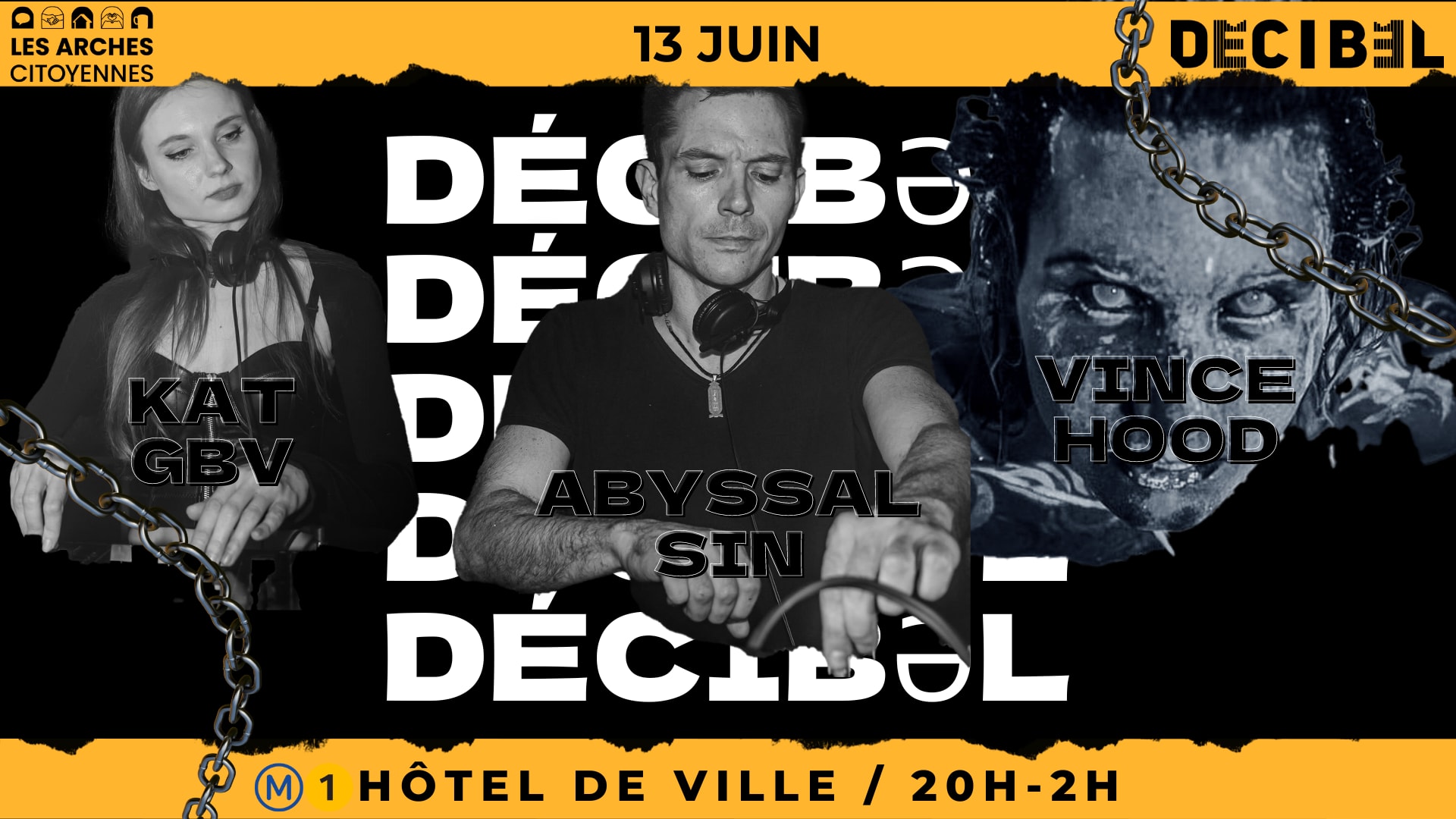 Décibel X Les Arches Citoyennes Cover
