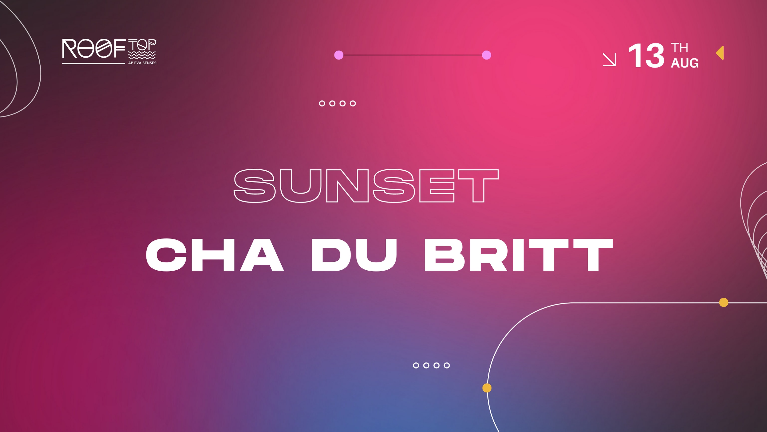 Cha Du Britt @Rooftop Sunset Cover
