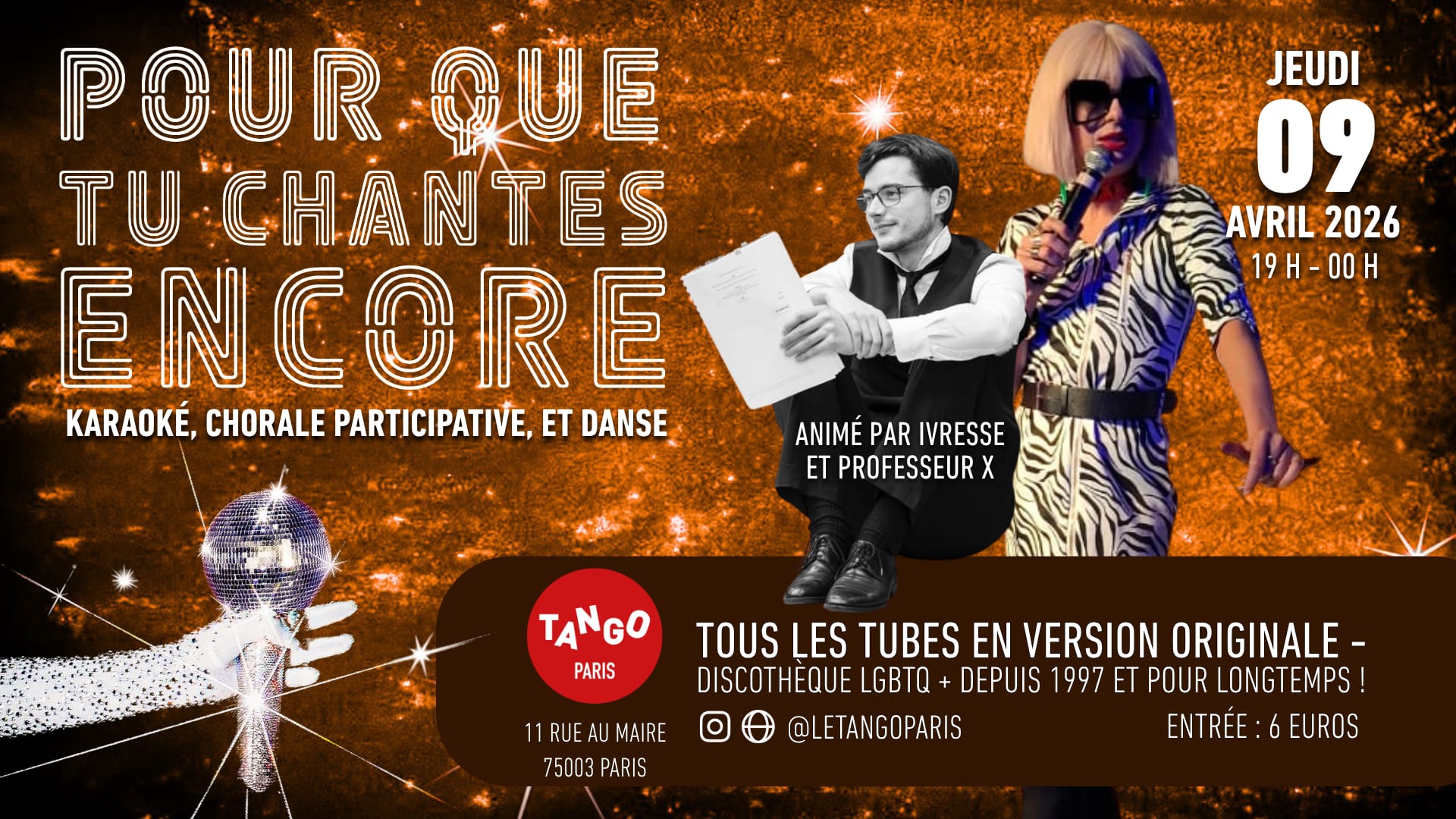 Pour Que Tu Chantes Encore #3 Cover