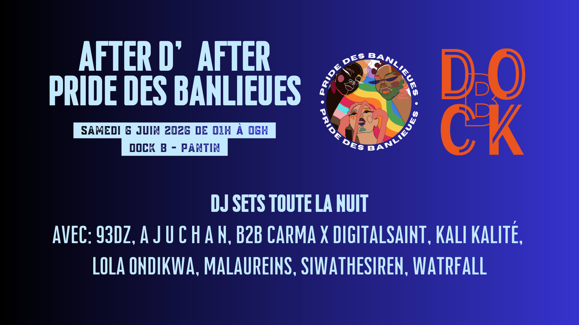 Pride Des Banlieues - L'after D'after Cover