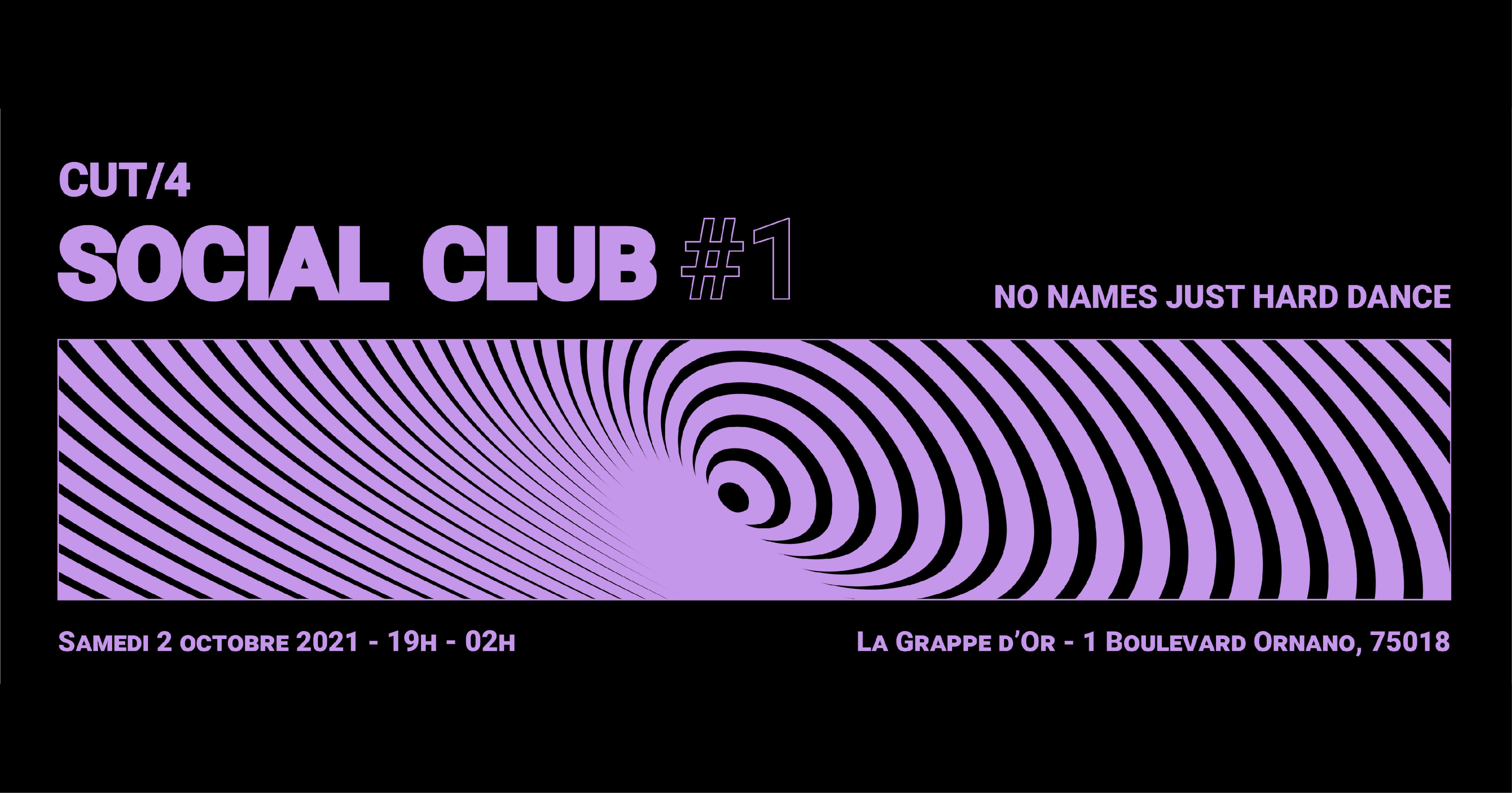 Social Club [Hard Dance] (Cut / 4 Collective X Golden Grape) Cover