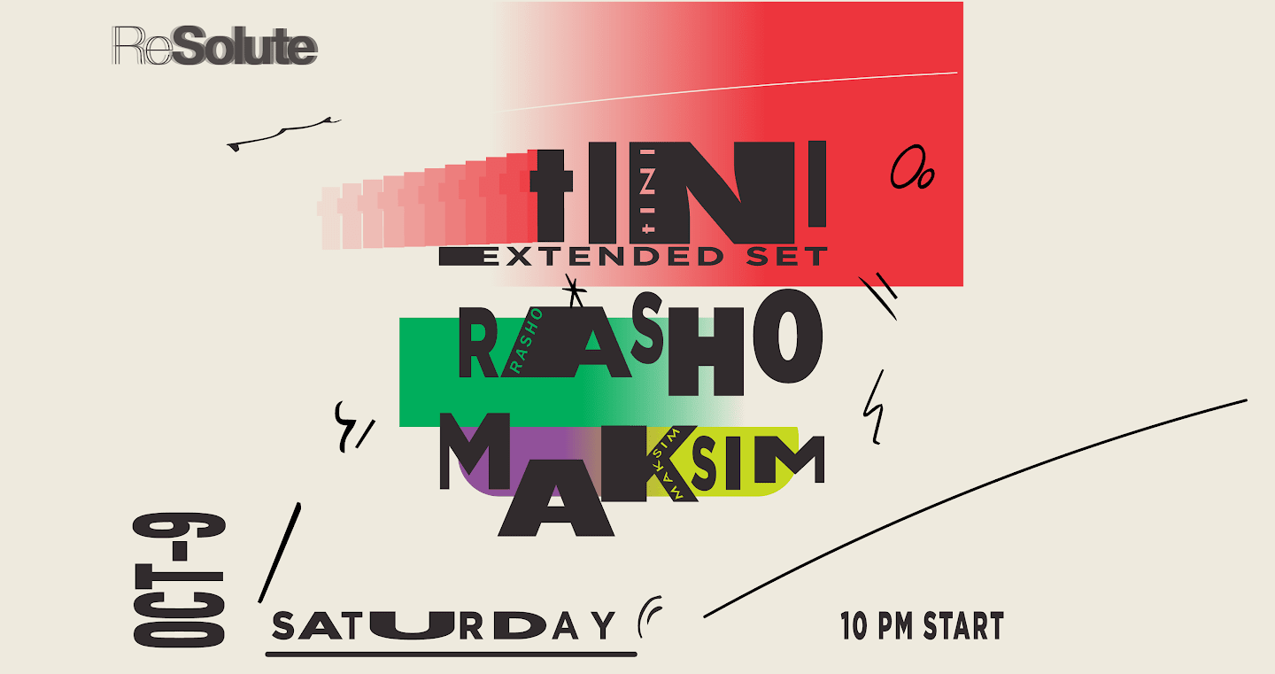 Resolute W Tini, Rasho & Maksim Cover