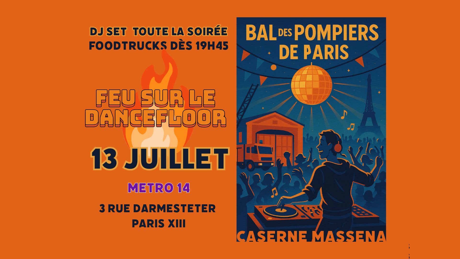 Bal Des Pompiers De Paris-Massena Cover