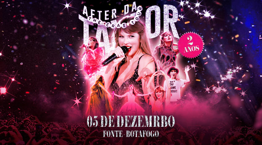 After Da Taylor / 2 Anos De Festa + Especial The Eras Tour Cover