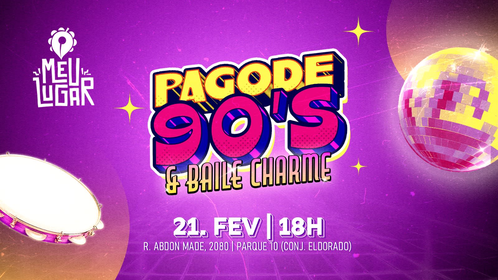 Pagode 90 & Baile Charme - 21.02 Cover