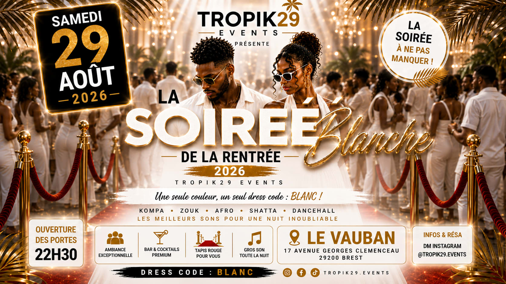 La Soiree Blanche De La Rentrée Cover
