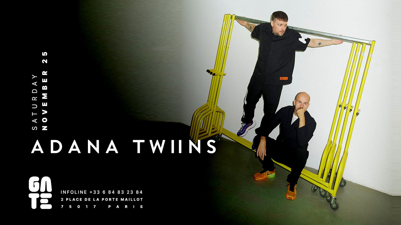 Gate Club With Adana Twins Cover