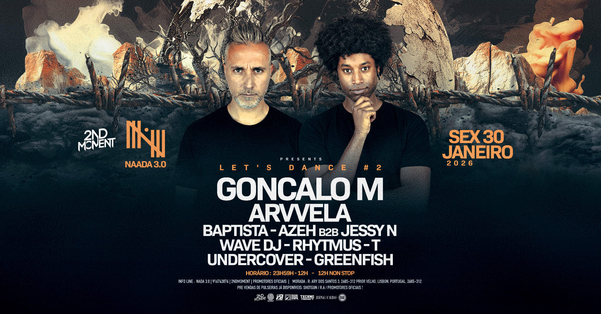 Let's Dance II W/Gonçalo M & Arvvela & Guests - Naada 3.0 Cover