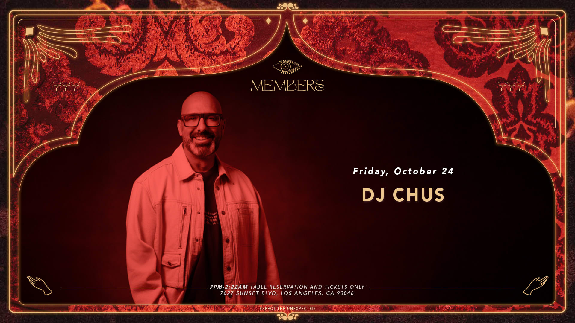 Members Present: Dj Chus Cover