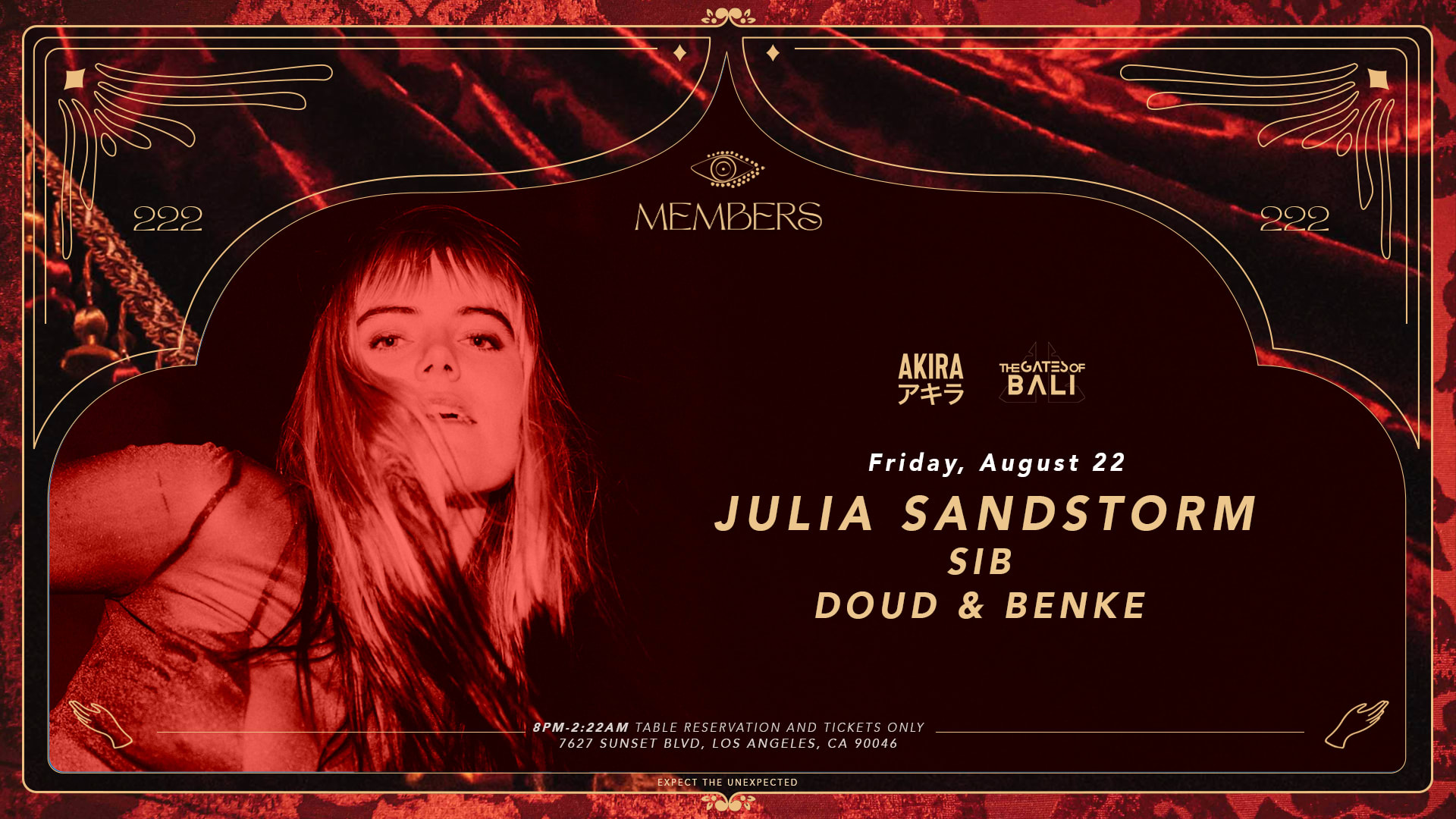 Members Presents: Julia Sandstorm | Sib | Doud & Benke Cover
