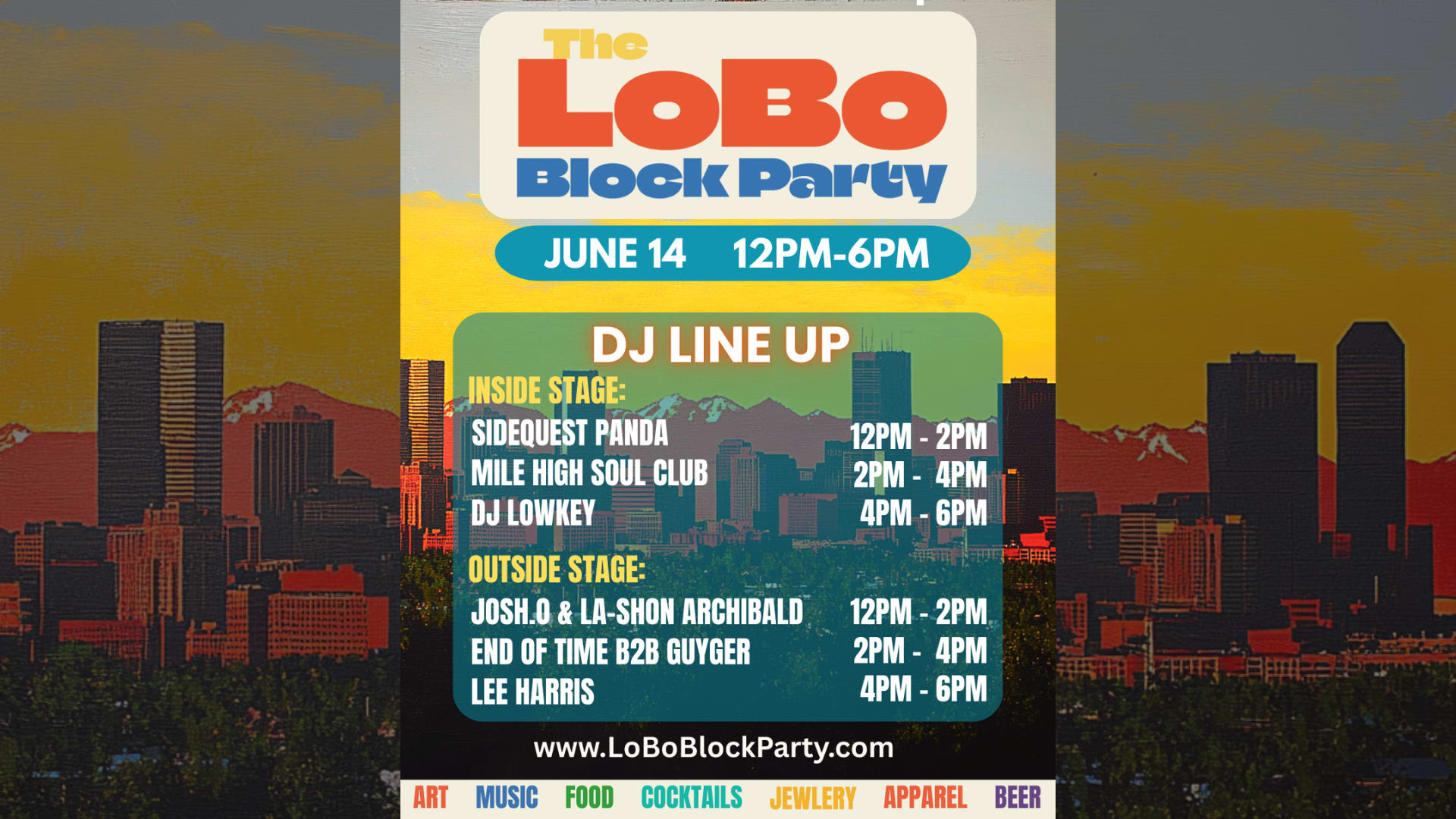Lobo Block Party Cover