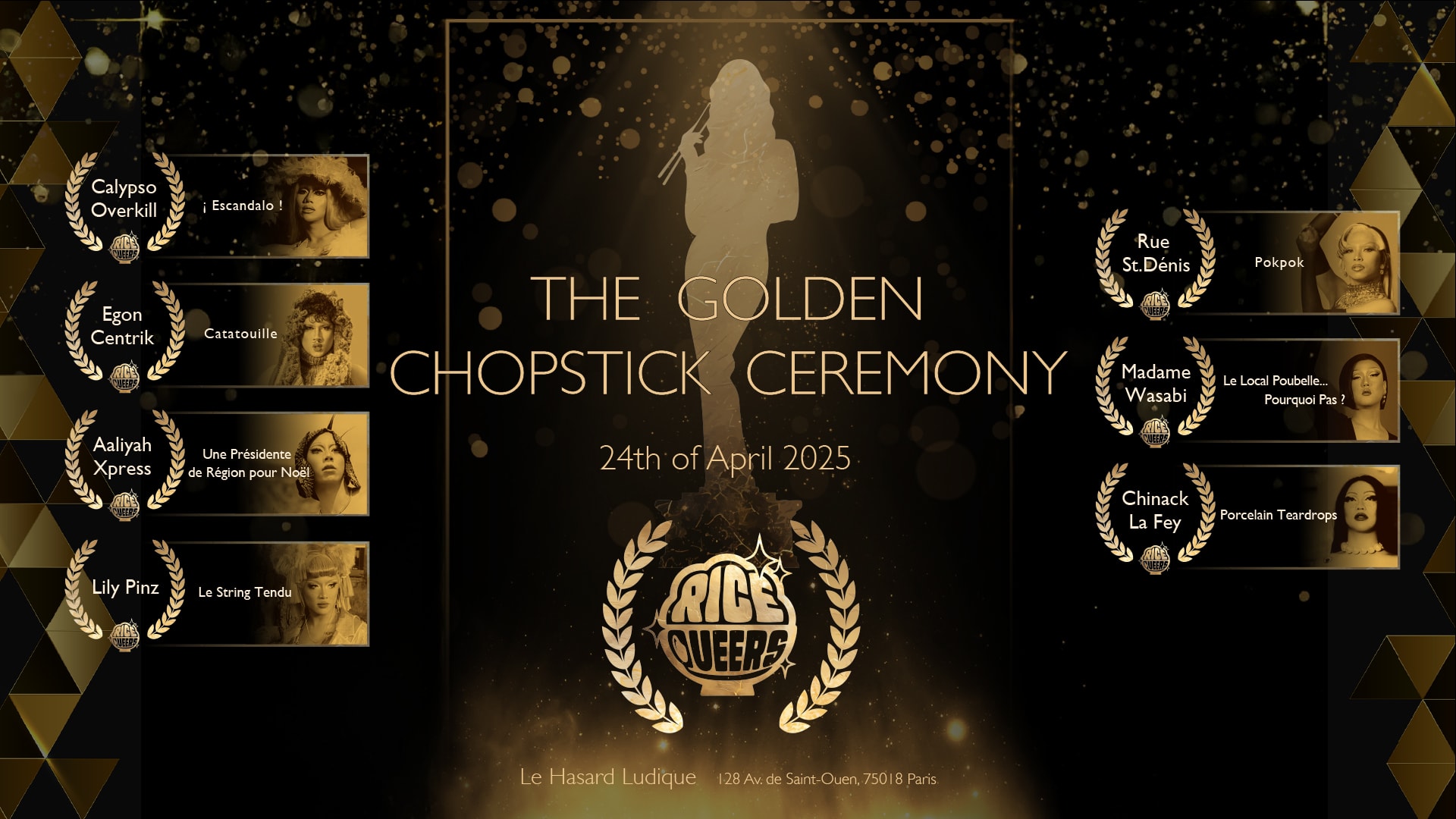 Rice Queers : The Golden Chopstick Ceremony Cover