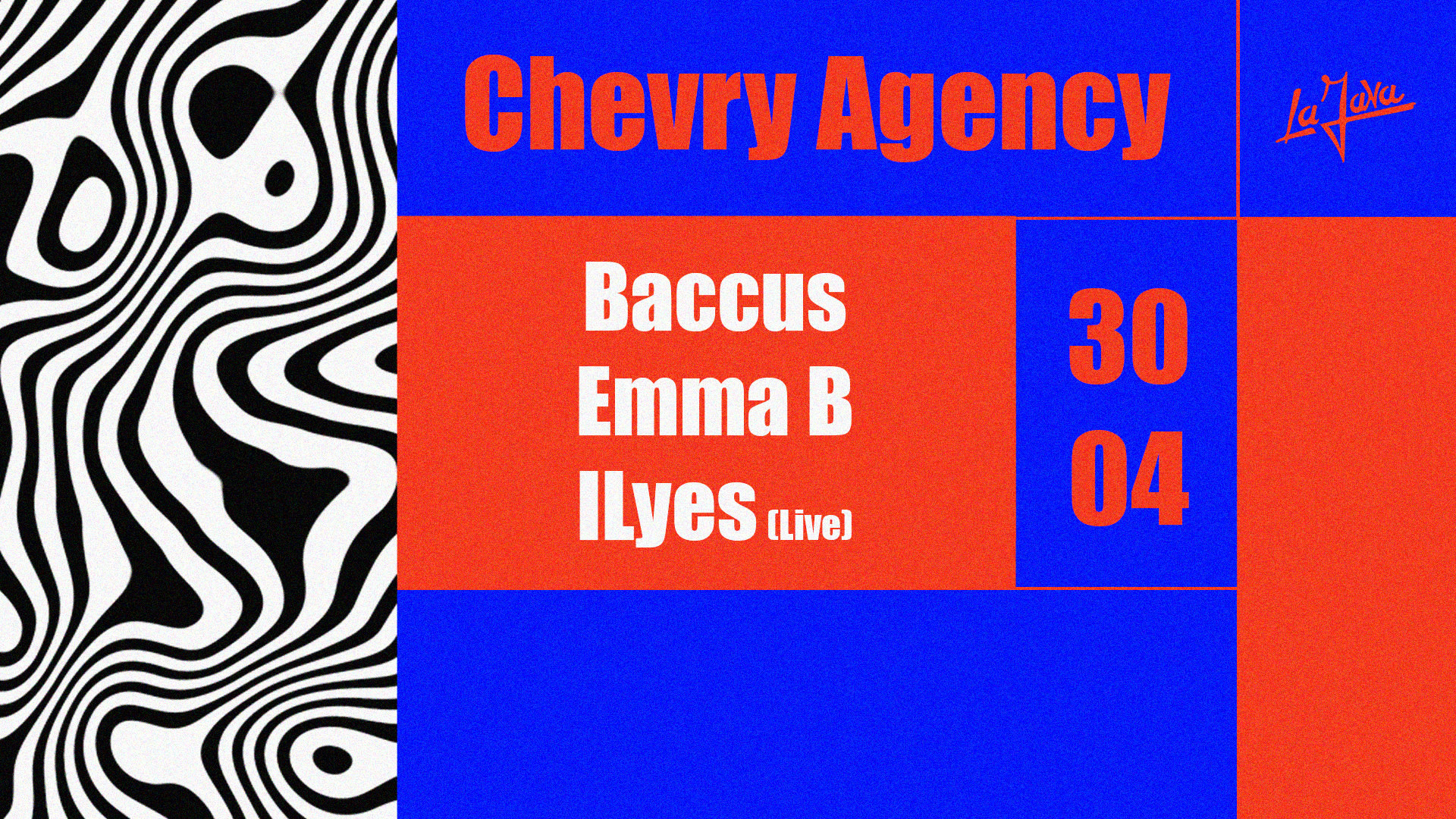 La Java X Chevry : Baccus - Emma B - Ilyes (Live) Cover