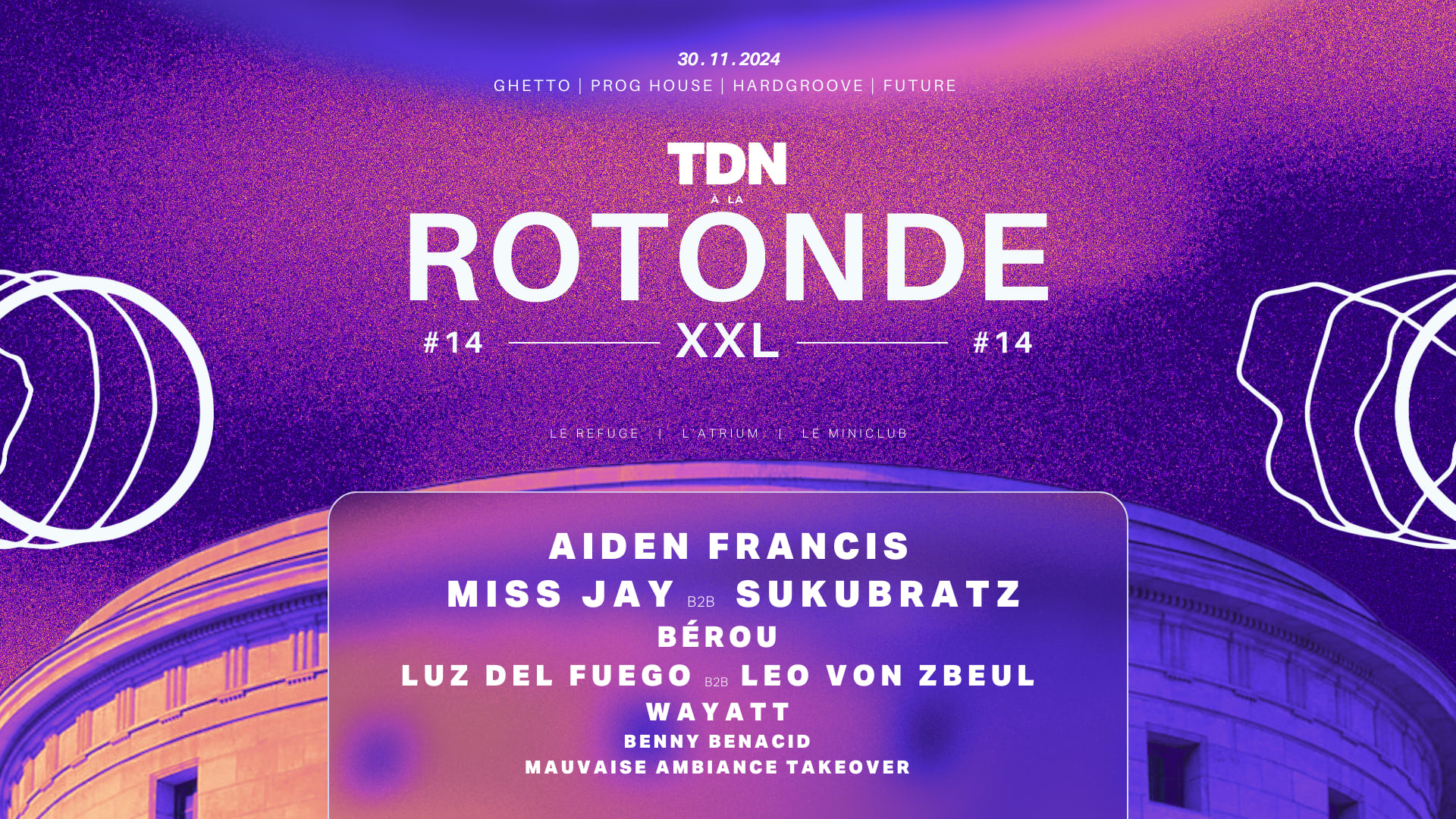 Tdn À La Rotonde - Xxl - Aiden Francis, Miss Jay, Sukubratz Cover