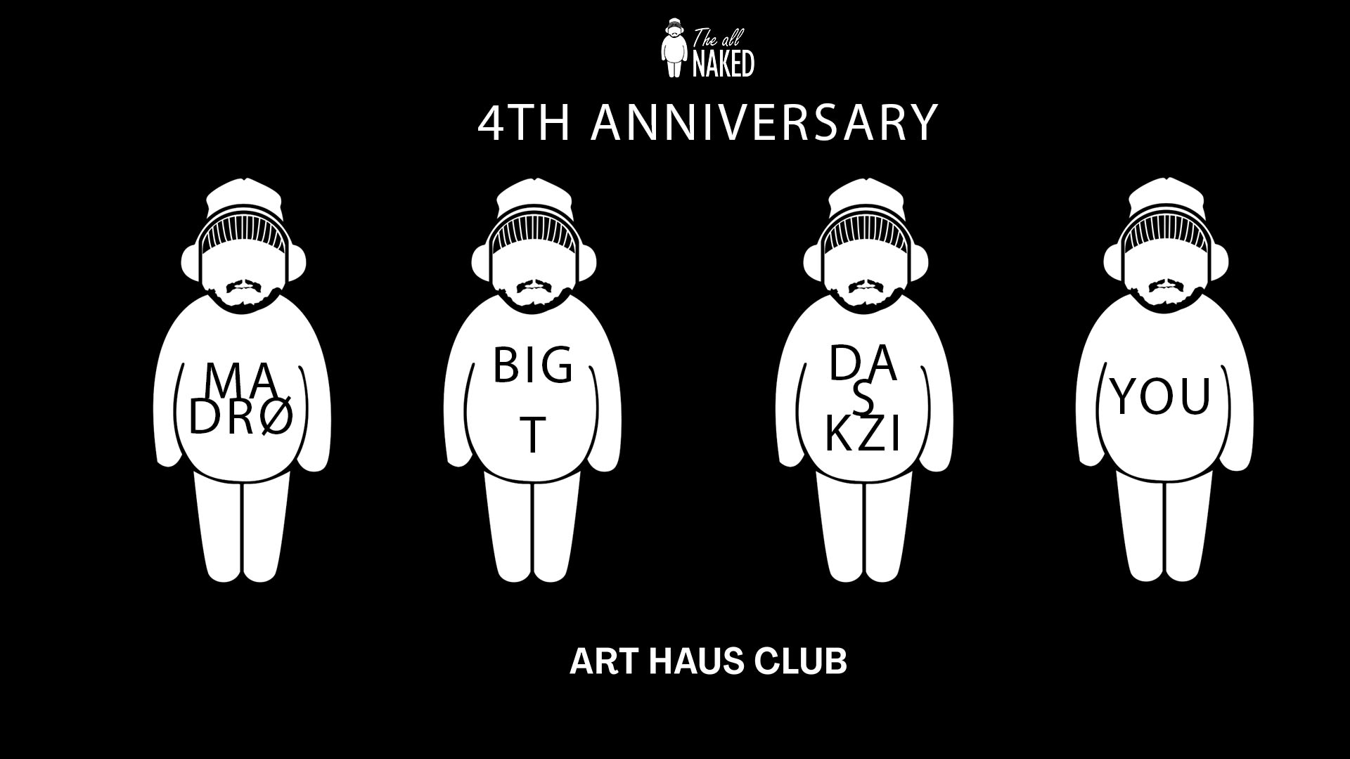 Theallnaked 4th Anniversary Cover