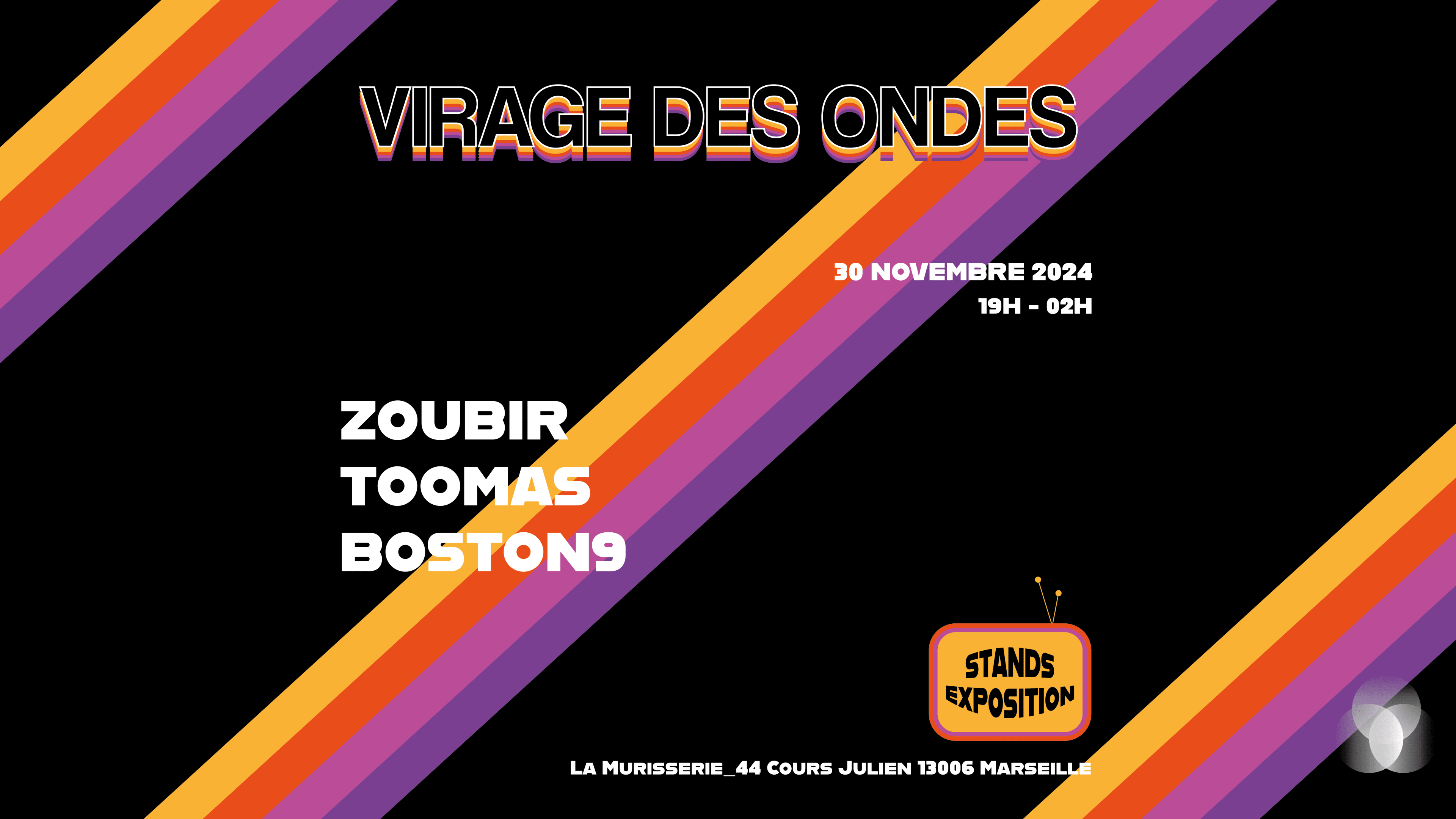 Virage Des Ondes : Zoubir, Toomas, Boston9 Cover