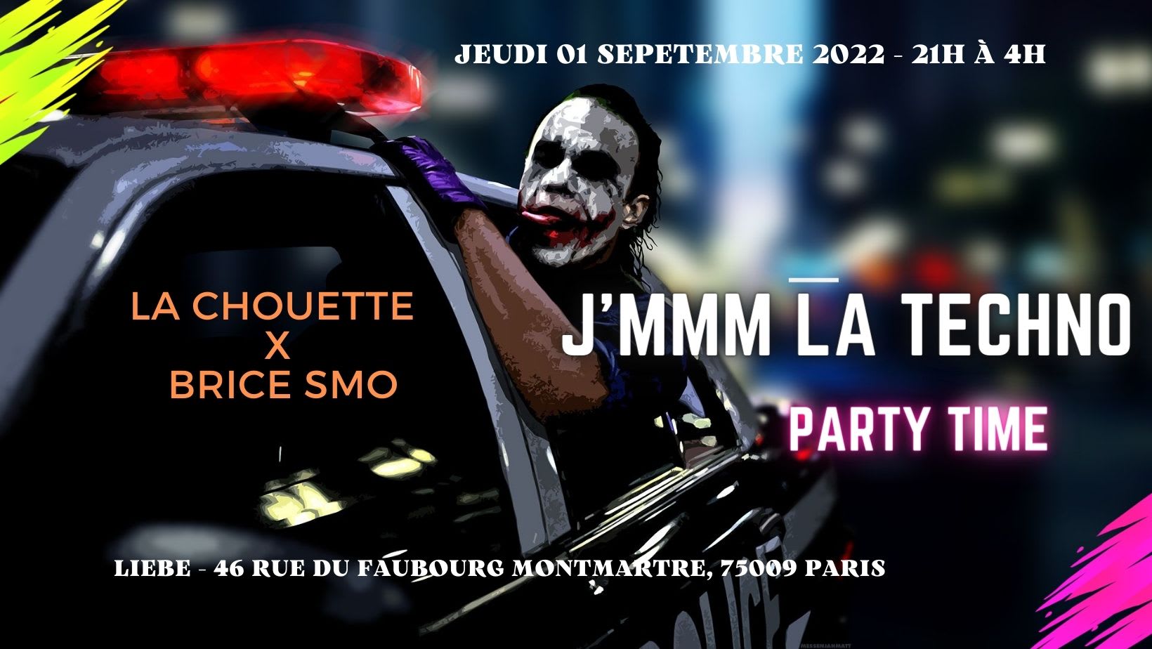 J'mmm ❤❤❤ La Techno #1 /// La Chouette X Brice Smo + Guest Cover